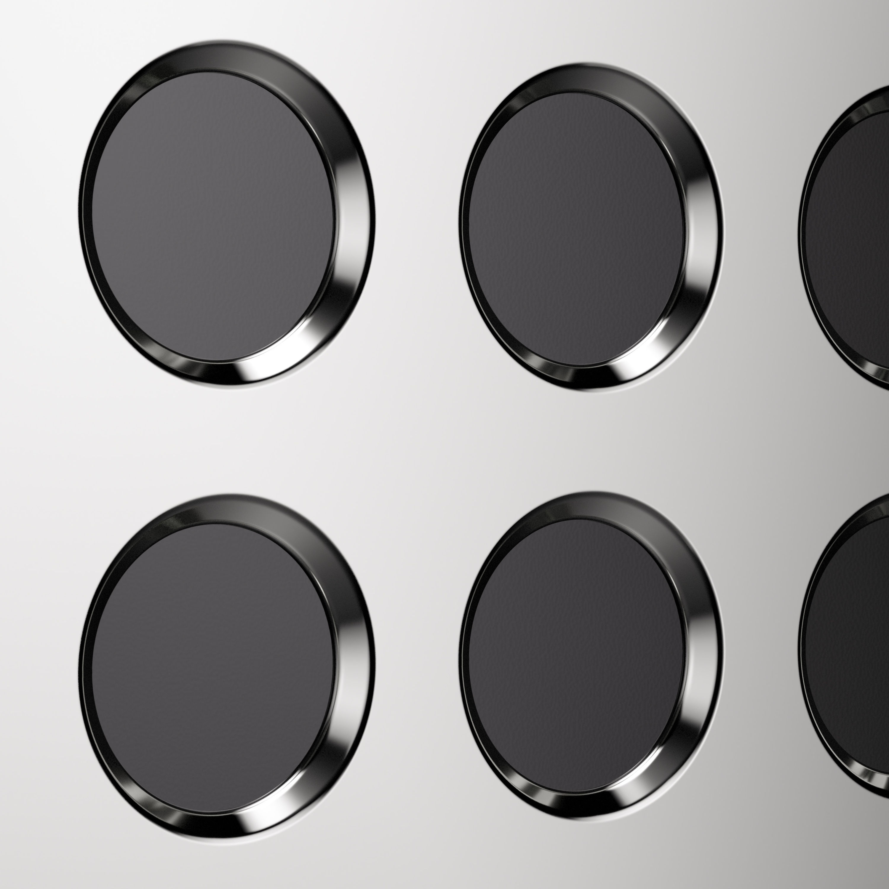 Rocket Appartamento TCA Chrom Schwarz Seitenpanel