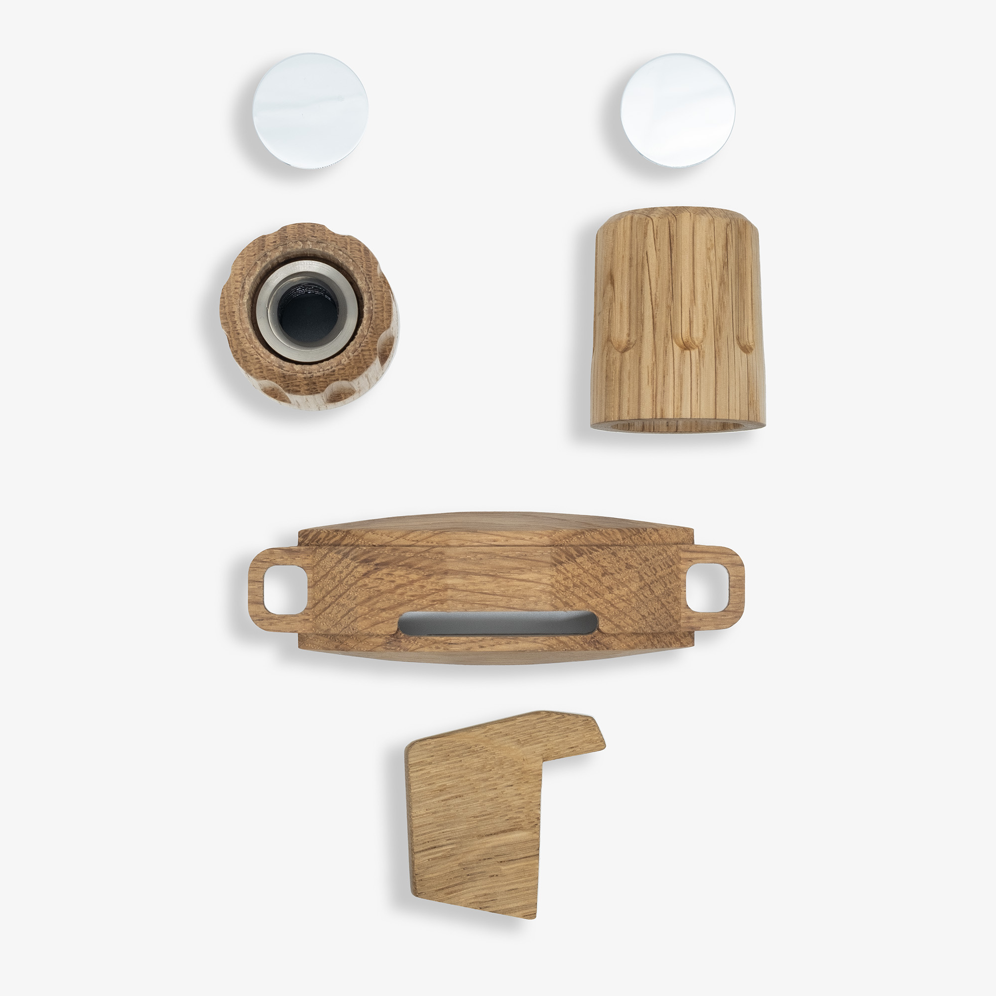 Wiedeman Eichenholz Set La Marzocco Linea Micra