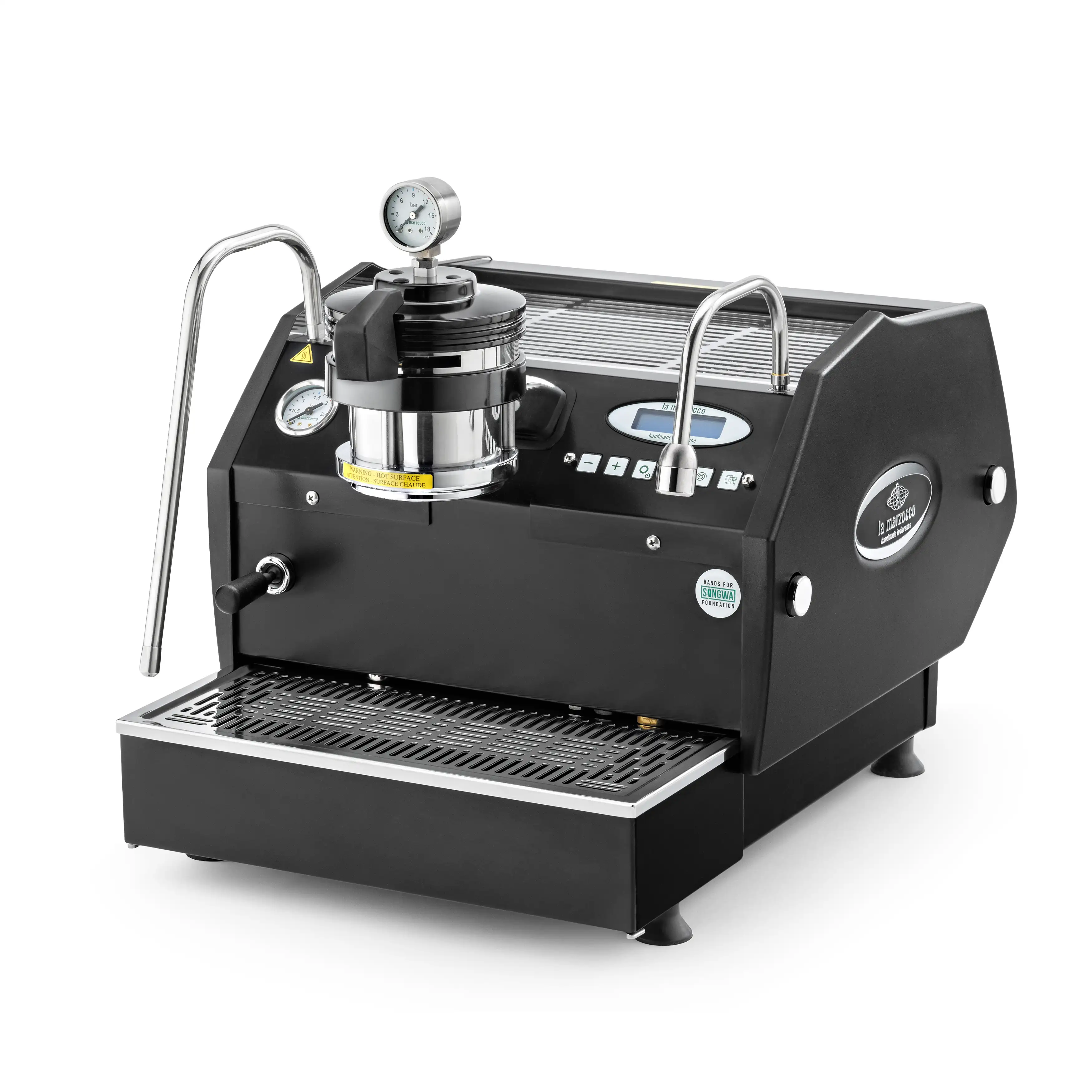 La Marzocco GS3 MP Total Black Schrägansicht