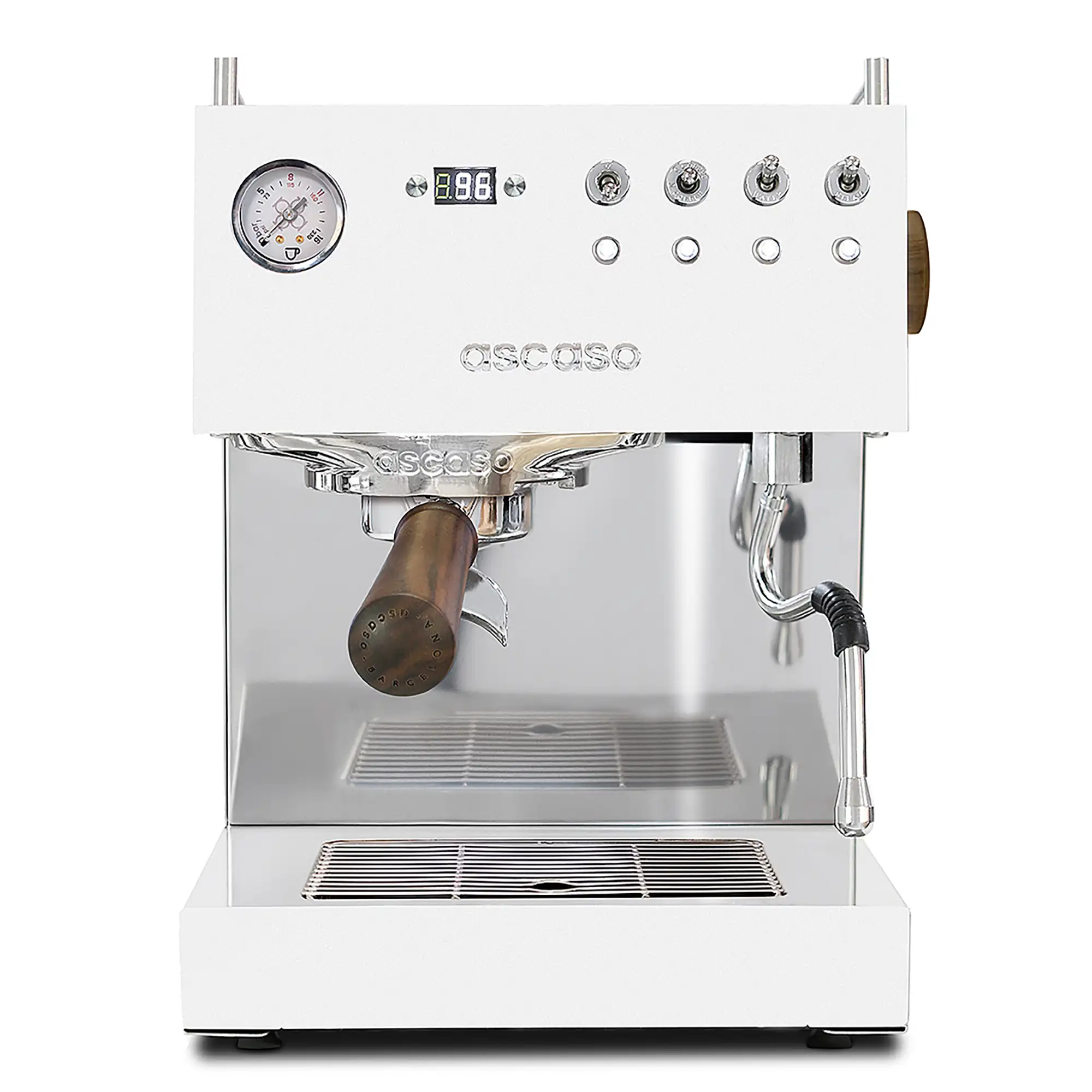 Ascaso Steel UNO PID V3 Weiss Frontansicht
