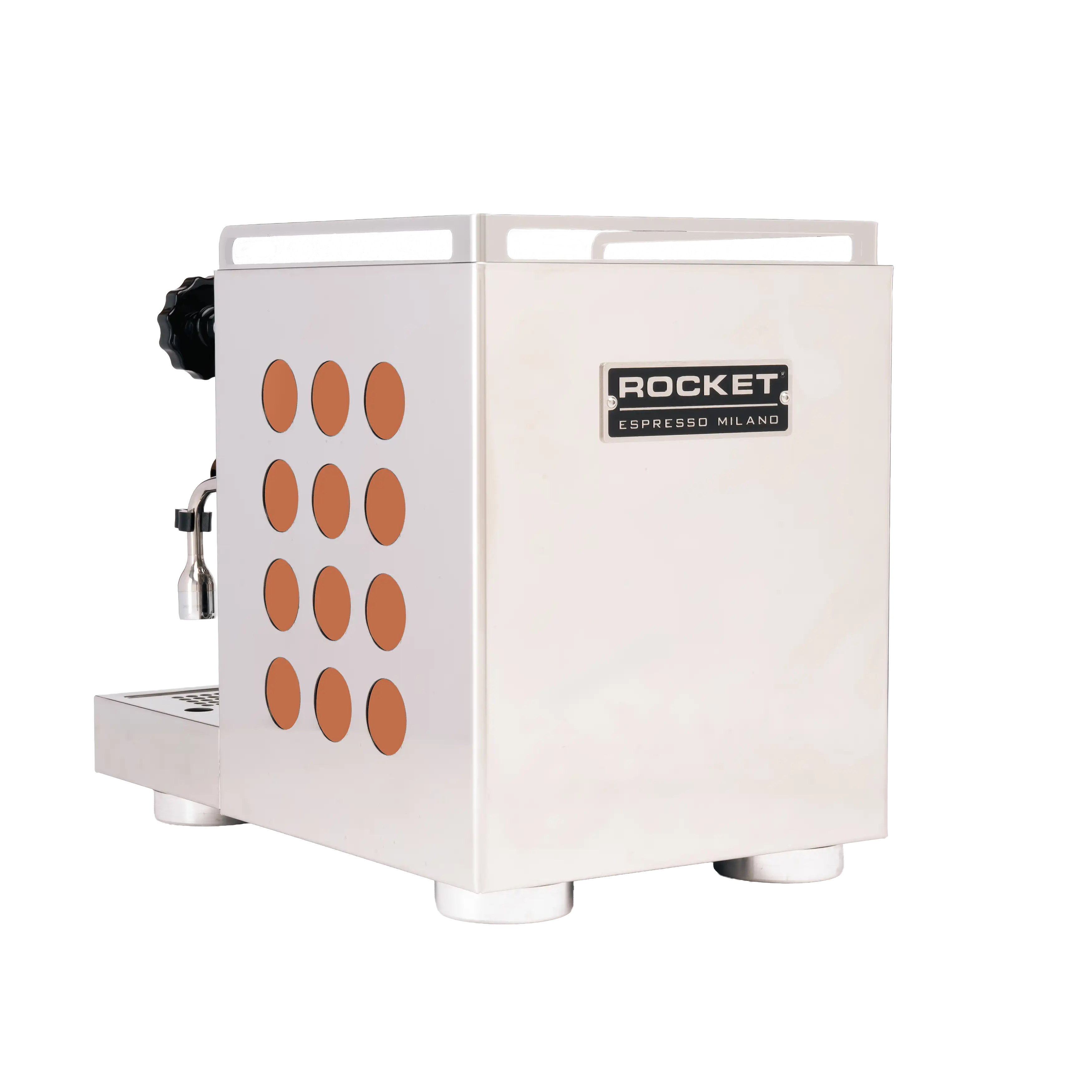 Rocket Appartamento 2.0 Edelstahl Kupfer Rückansicht