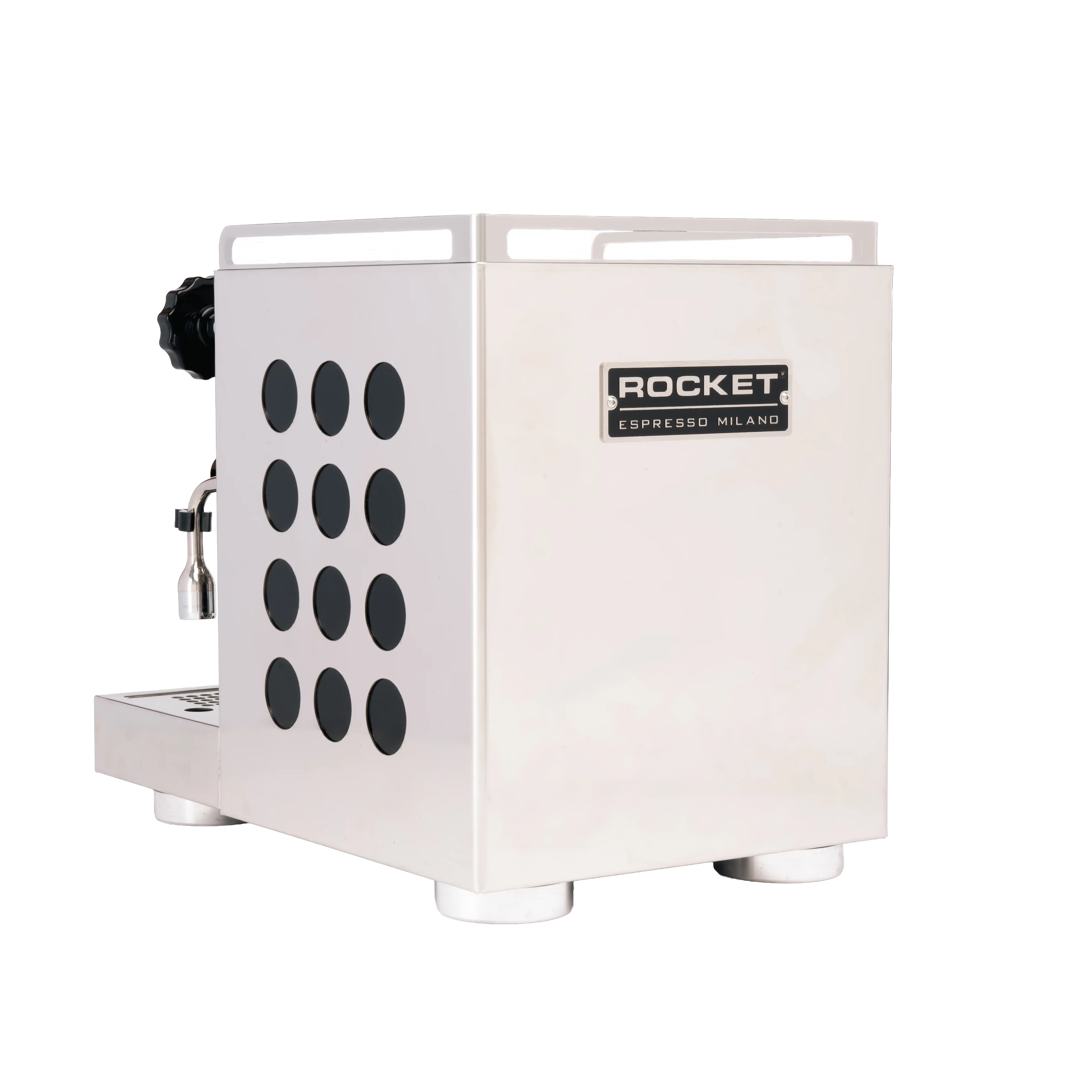 Rocket Appartamento 2.0 Edelstahl Schwarz Rückansicht
