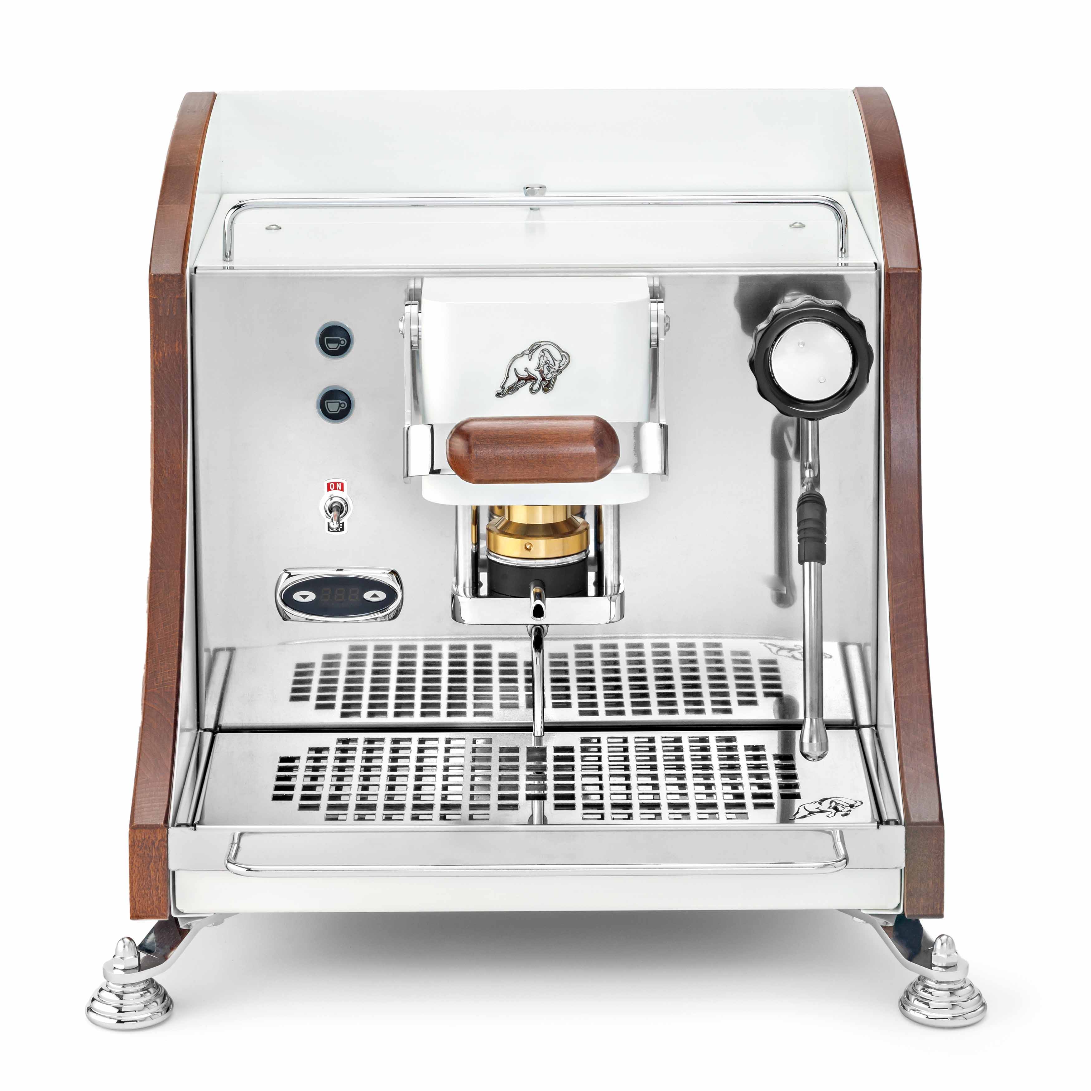 Faber Agenta 1.0 Weiss Dark Wood Frontansicht