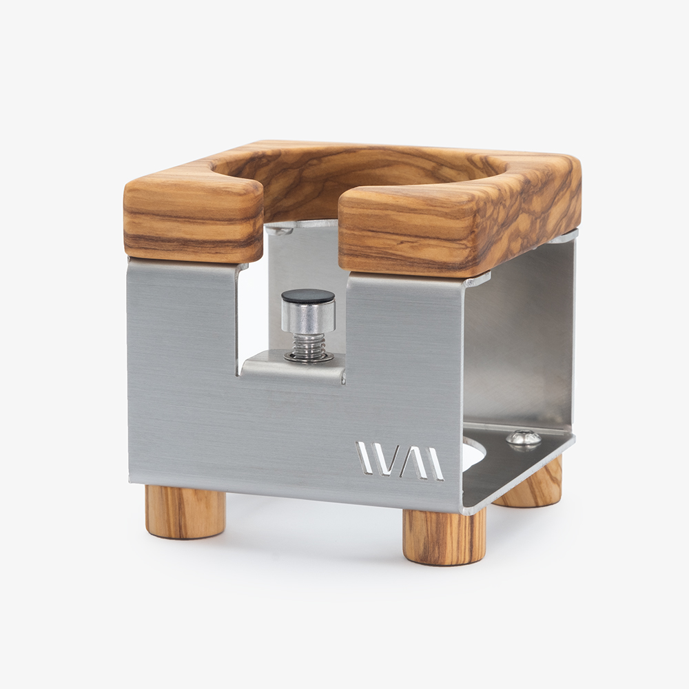 Wiedemann Tamperstation Edelstahl Olive