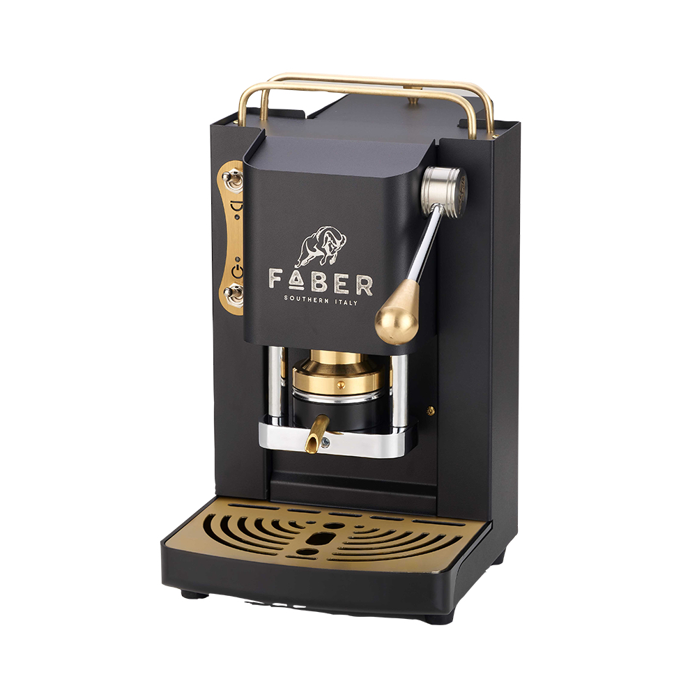Faber Pro Deluxe Mini Schwarz ESE Pad Maschine