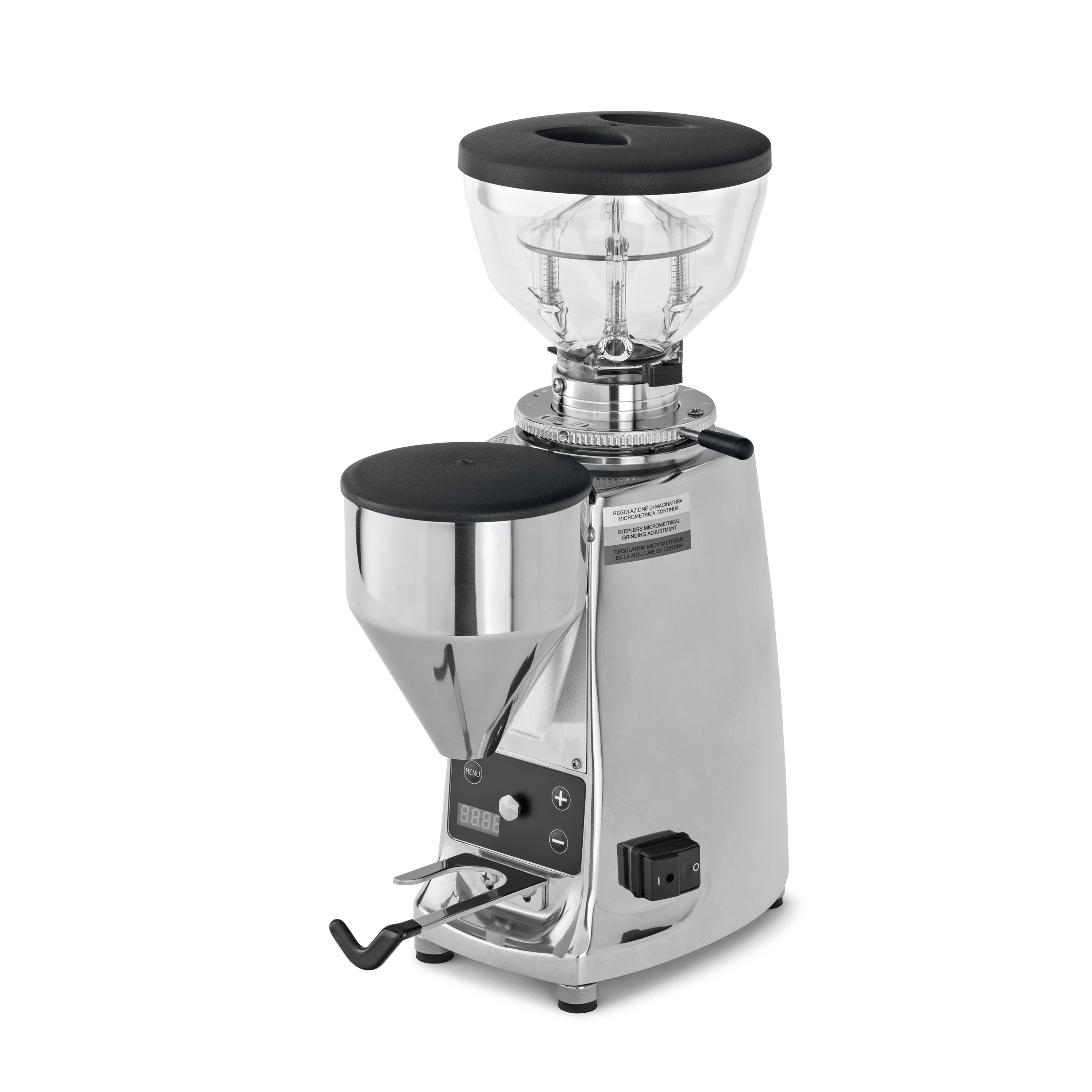 Mazzer Mini Electronic B Alu Hochglanz Stock