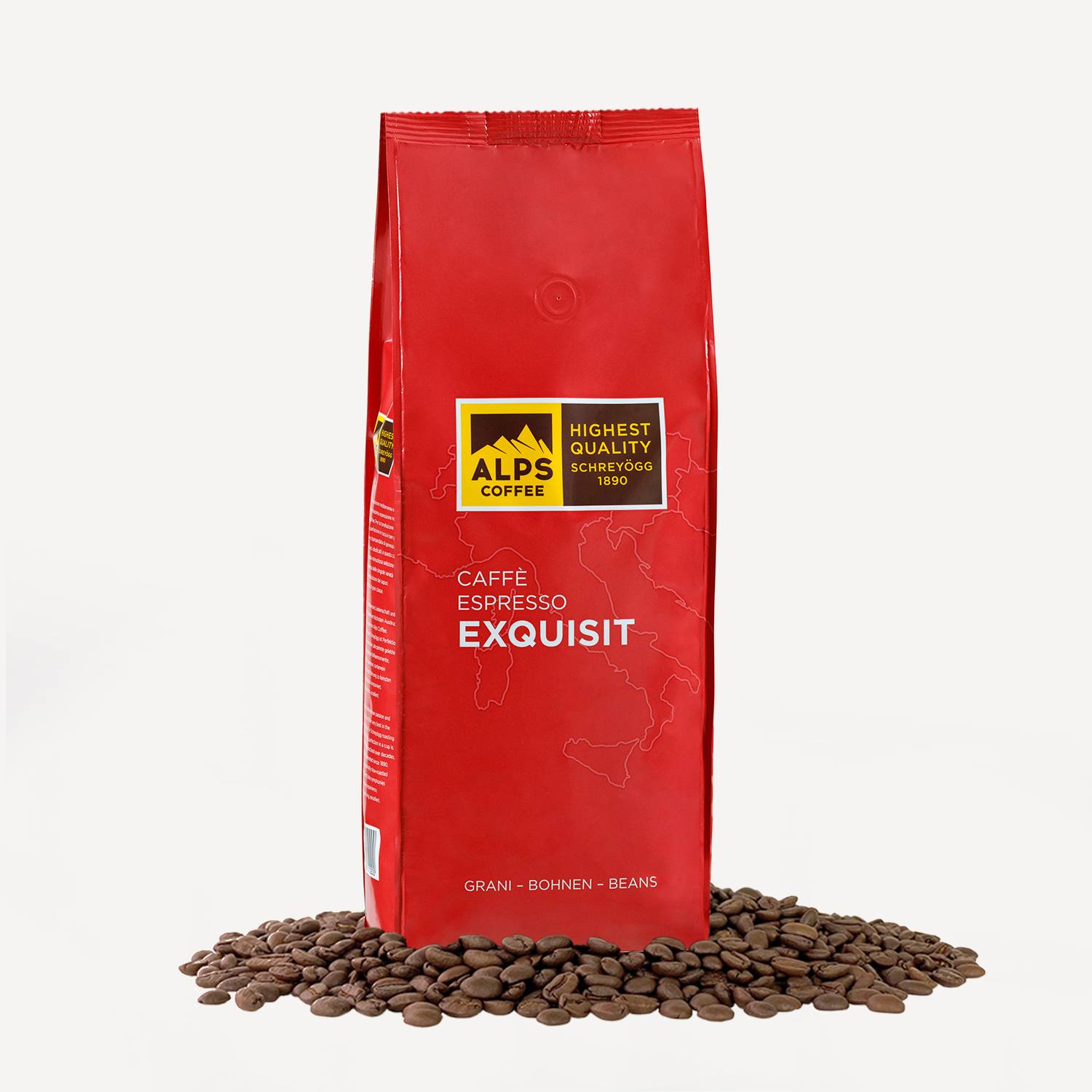 Alps Coffee Exquisit Caffè Espresso 1kg