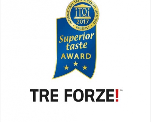 Label ITQI Superior Taste Award 2017 für TRE FORZE