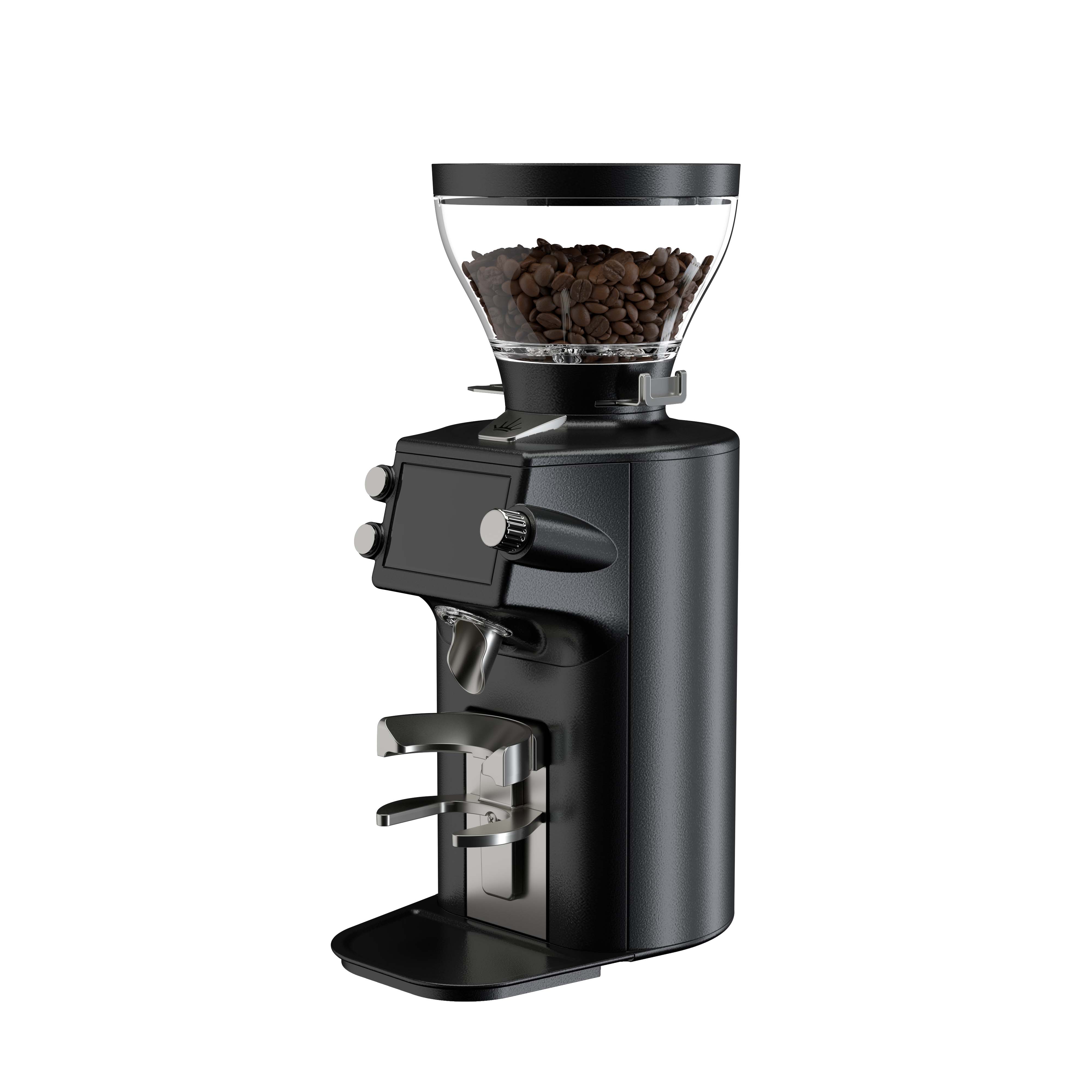 Mahlkönig E64 WS Home Kaffeemühle Schwarz Schrägansicht