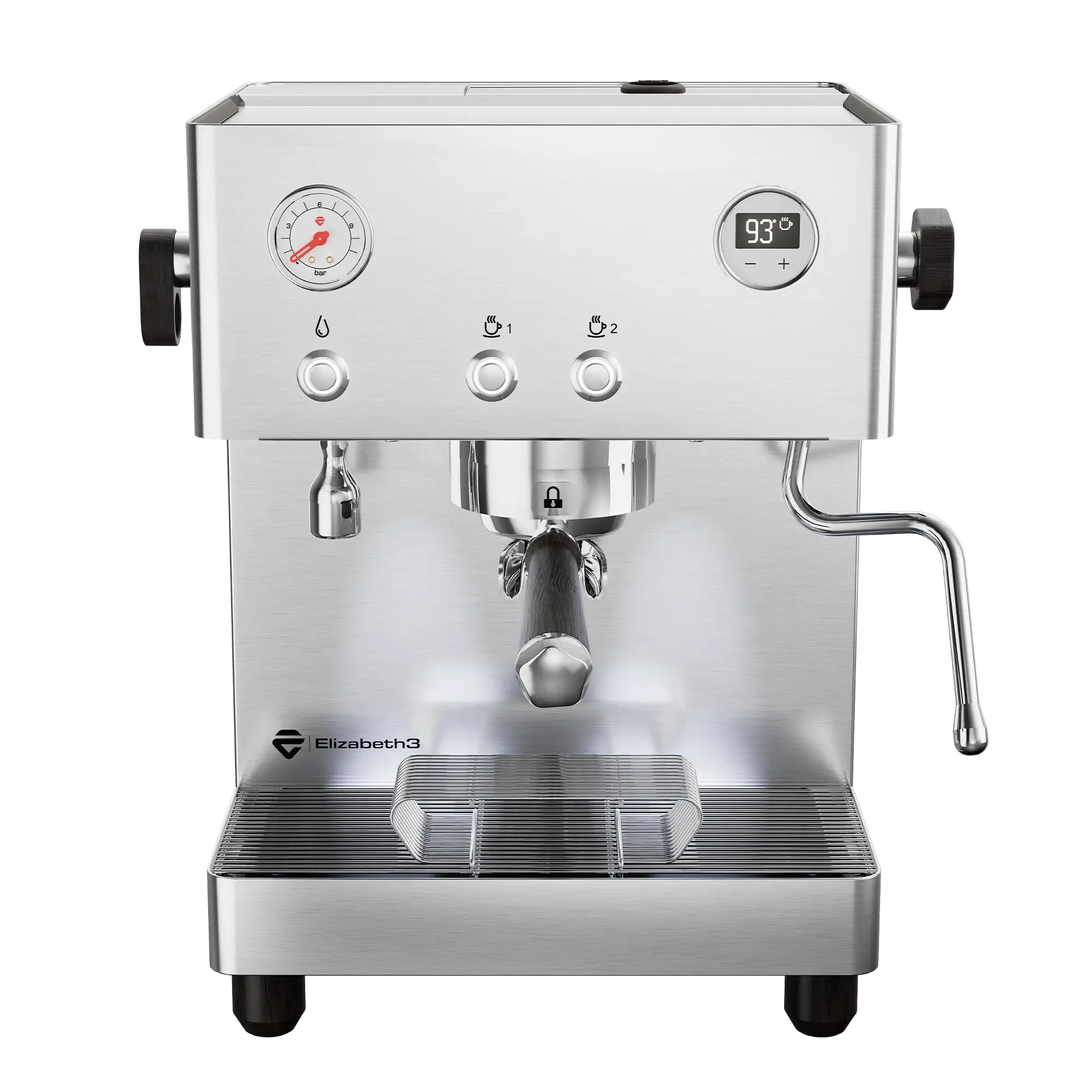 Lelit Elizabeth 3 Dualboiler Espressomaschine PL92T3 Frontansicht