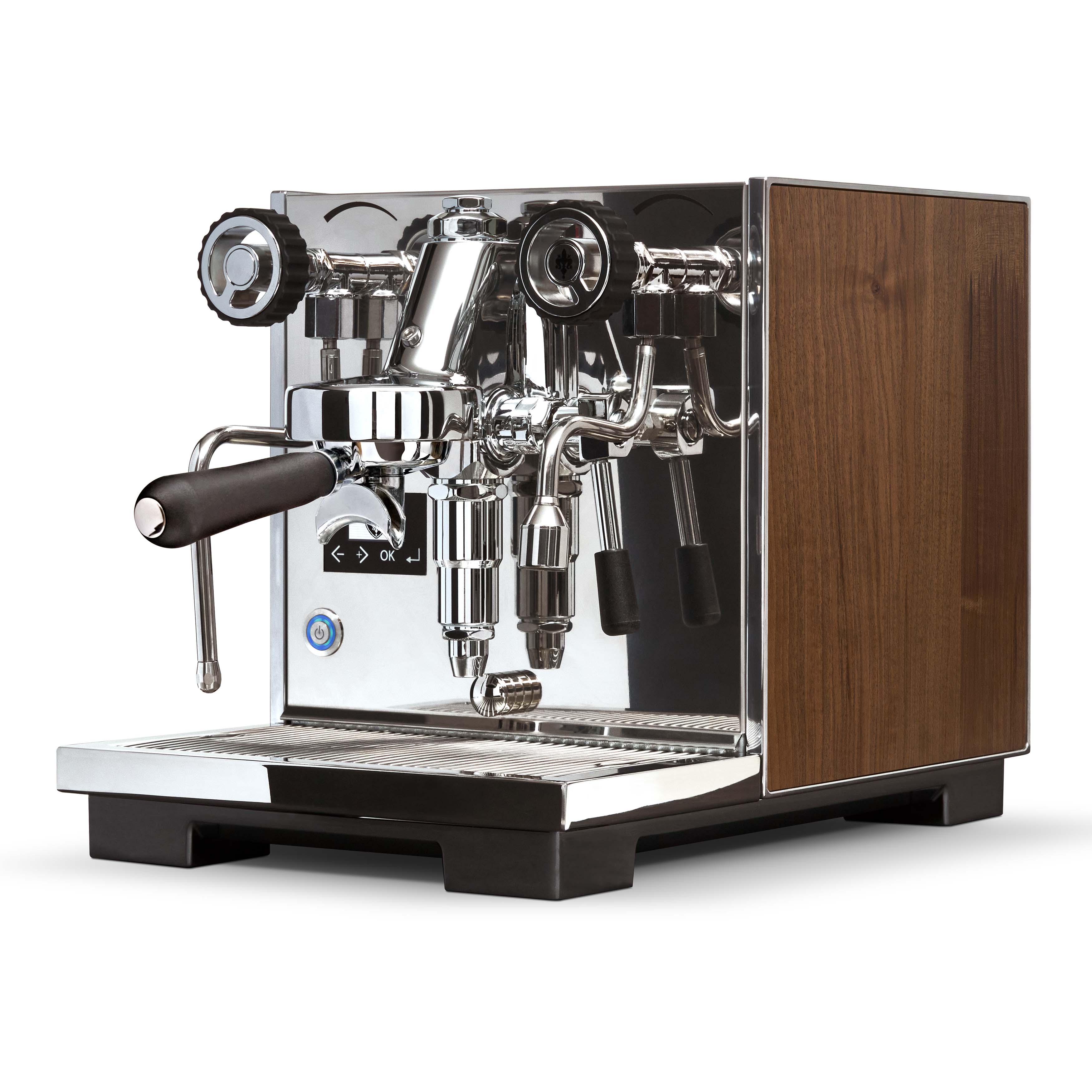 Eureka Costanza Espressomaschine Custom Nussbaum