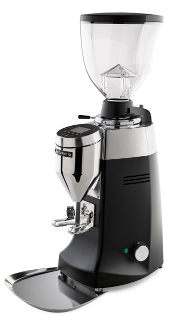 Mazzer Robur S electronic - schwarz Seitenansicht