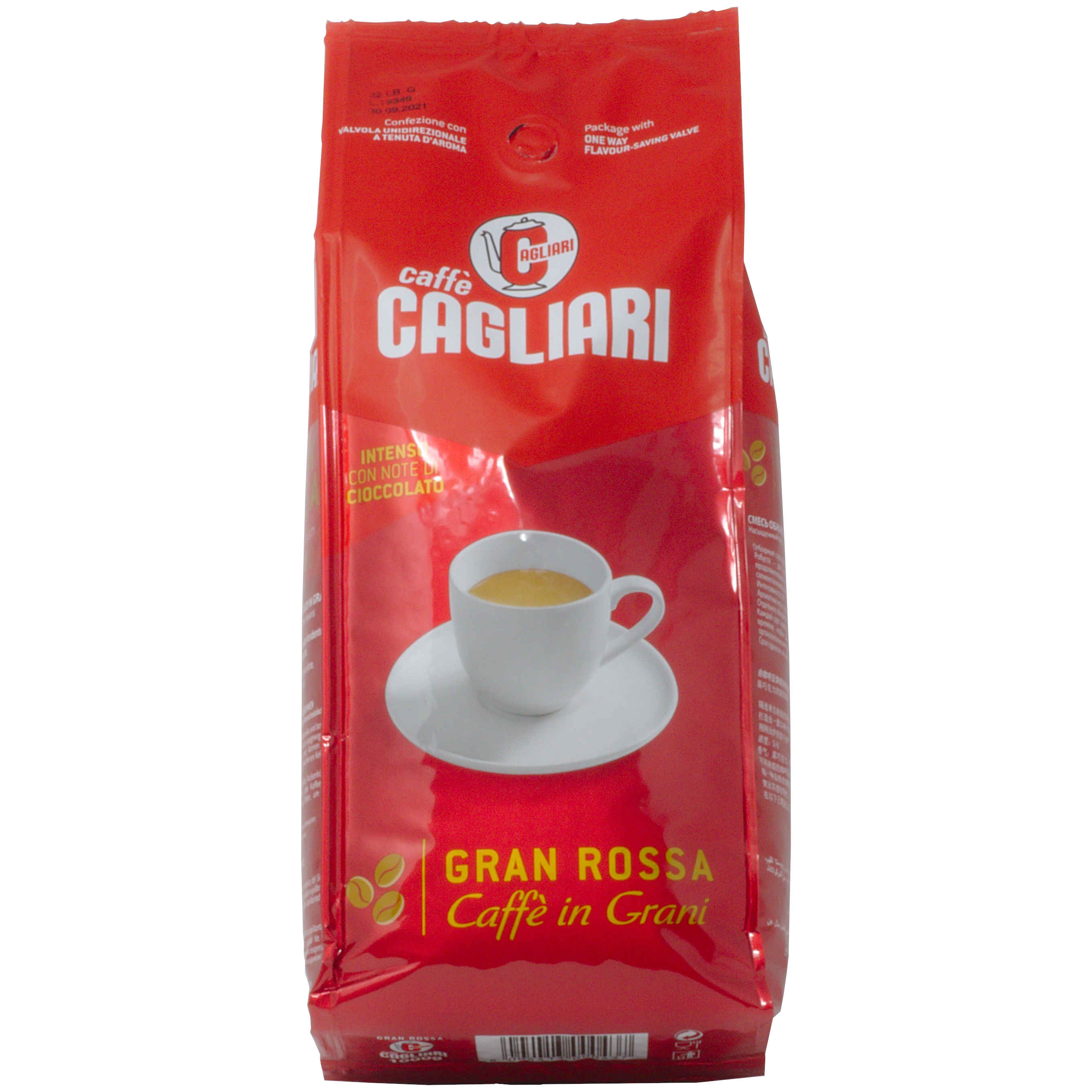 caffe Cagliari Gran Rossa 1kg Bohnen