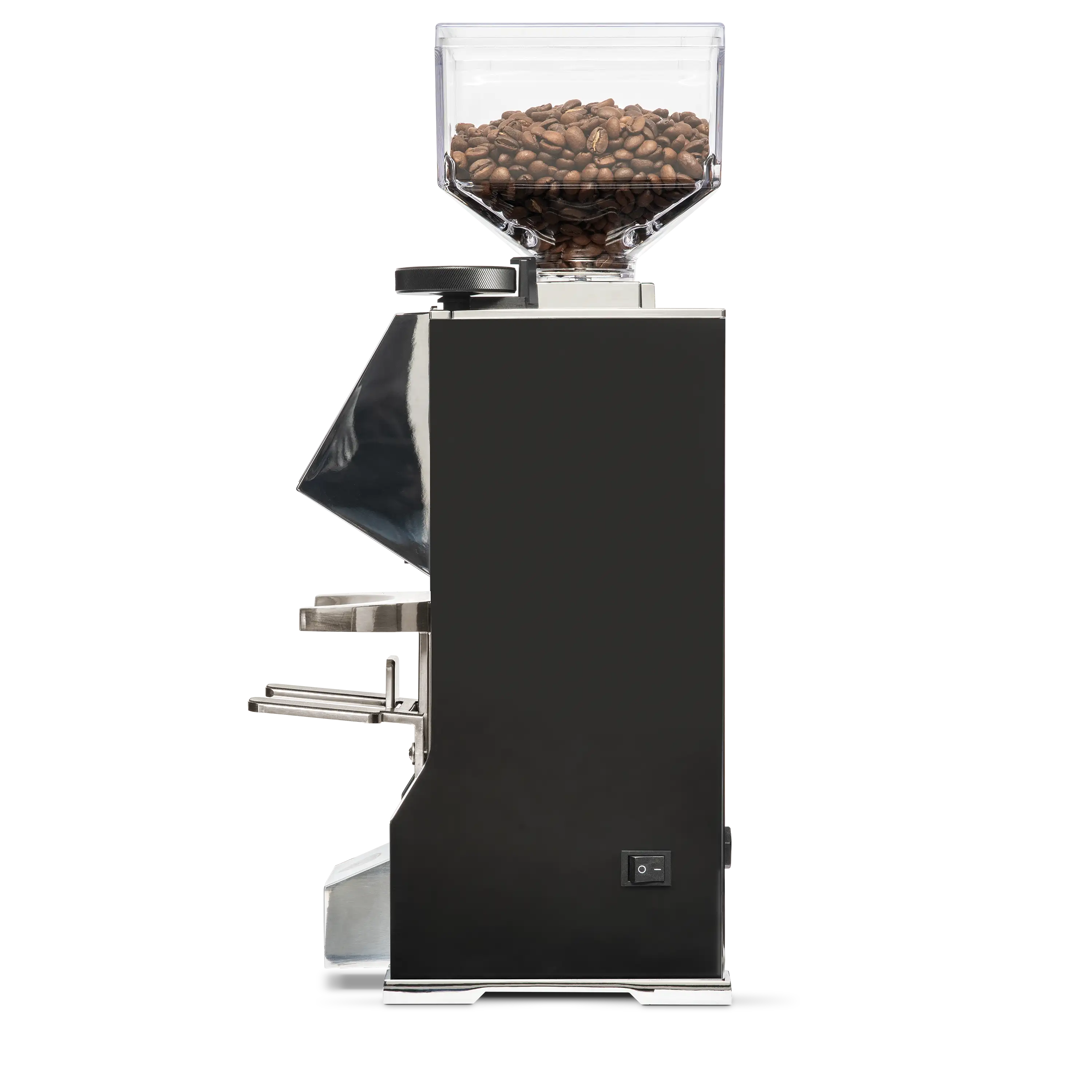 Eureka Mignon Stark W 65 Schwarz Grind by Weight Seitenansicht
