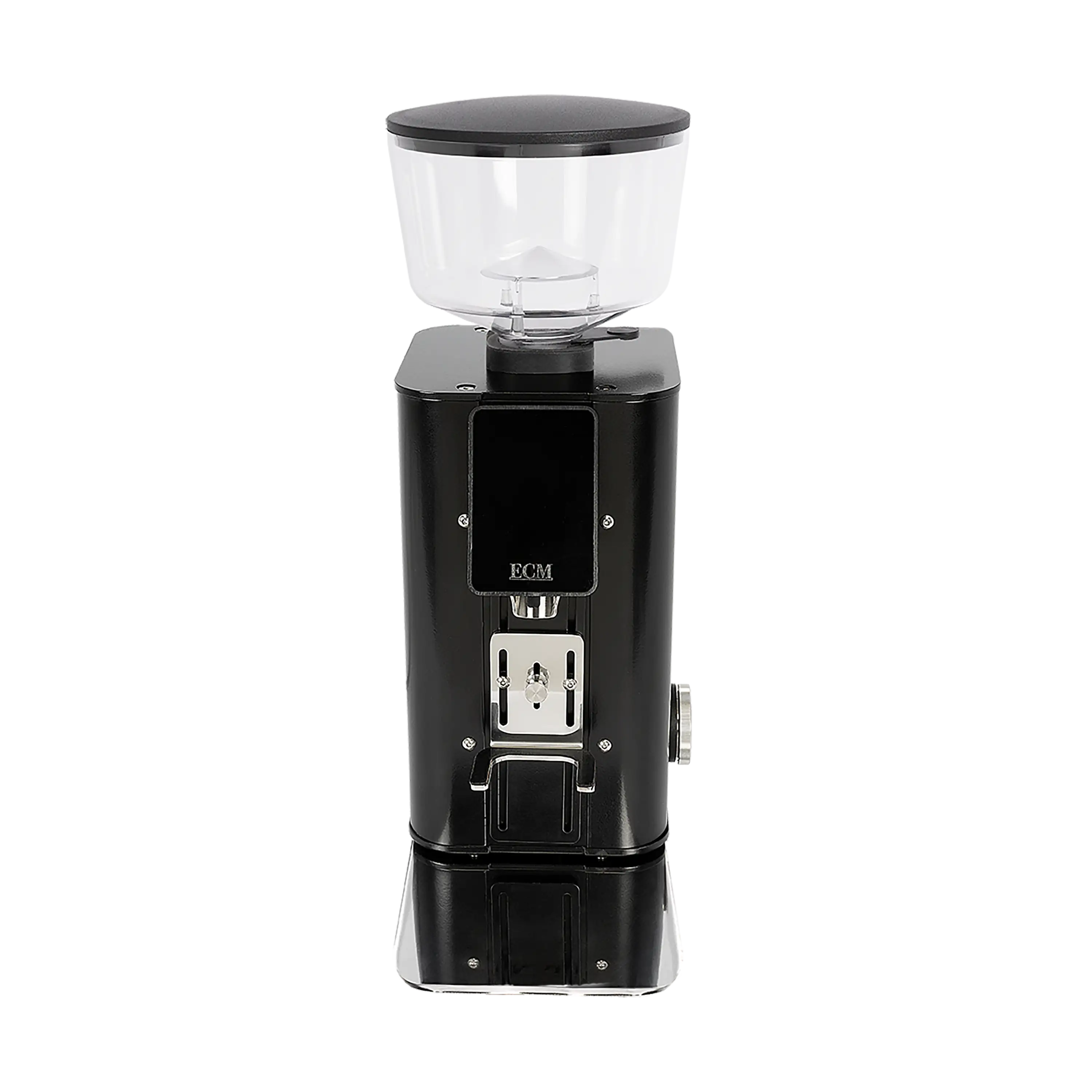 ECM EXACTO GbW Kaffeemühle Schwarz Frontansicht