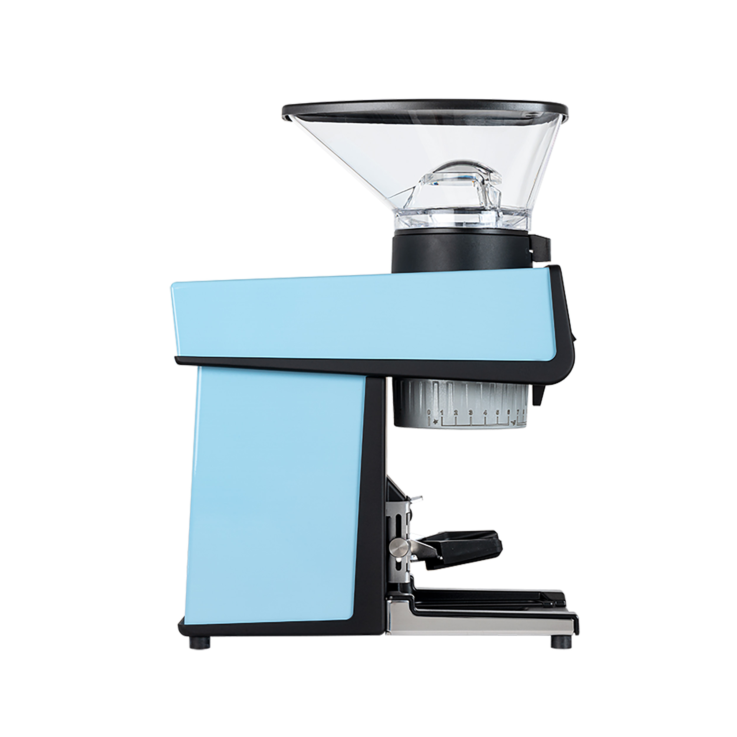 La Marzocco Pico Kaffeemühle Himmelblau Seitenansicht