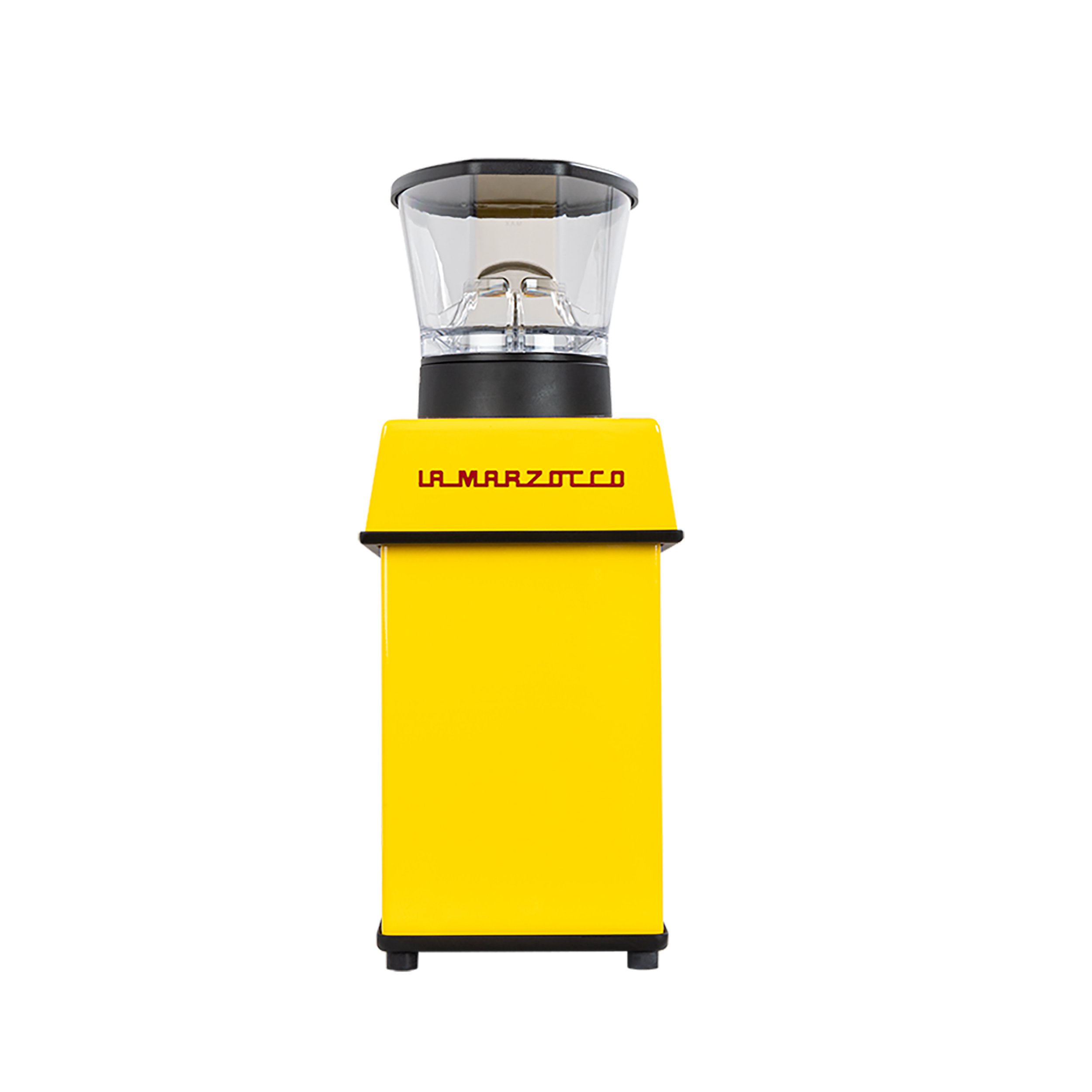 La Marzocco Pico Kaffeemühle Gelb Rückansicht