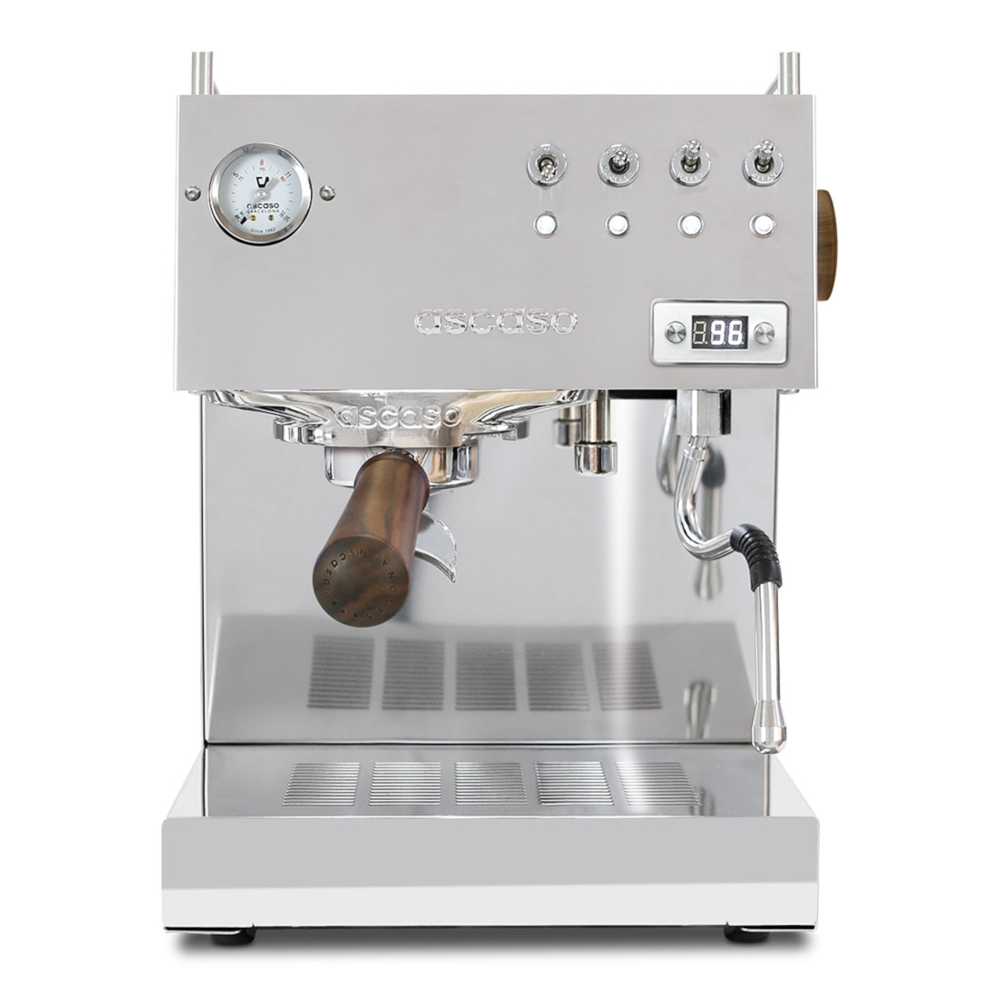 Ascaso Steel DUO PID Inox Wood