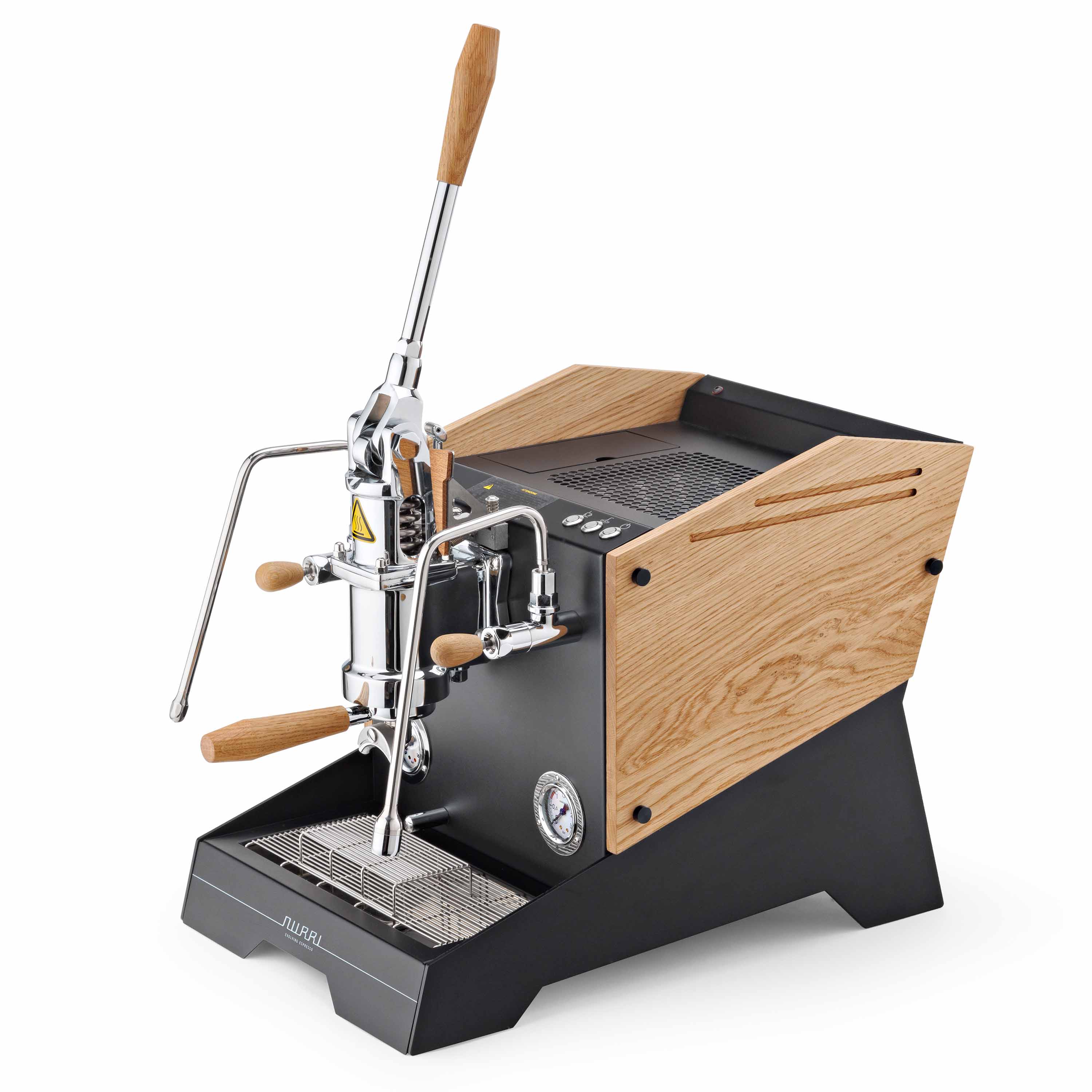 Nurri Leva L Type SA schwarz Eiche Schrägansicht