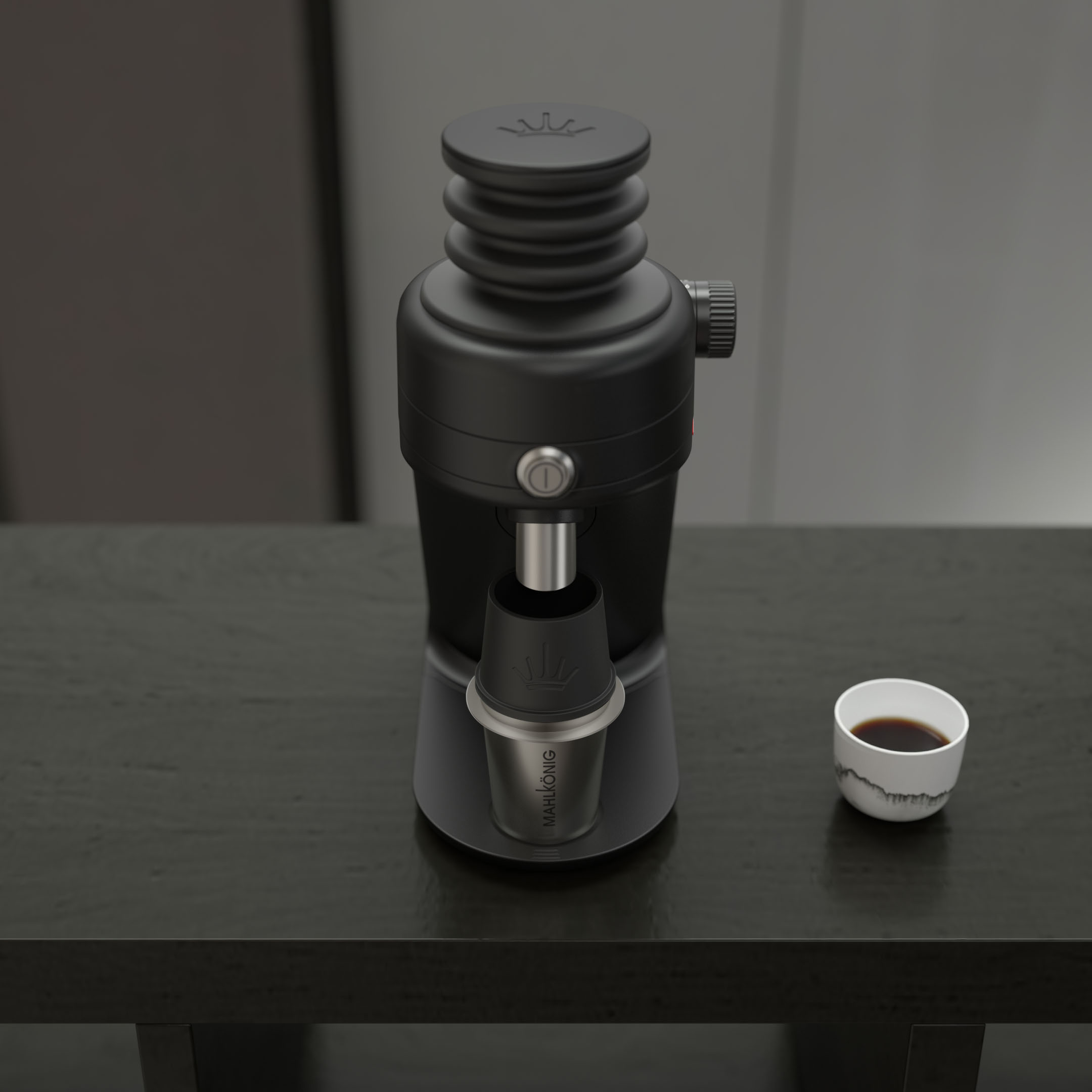 Single Dose Kaffeemühlen Blow Bin - Reinigungswerkzeug Für MAZZER Mini Mit Silikonbalg