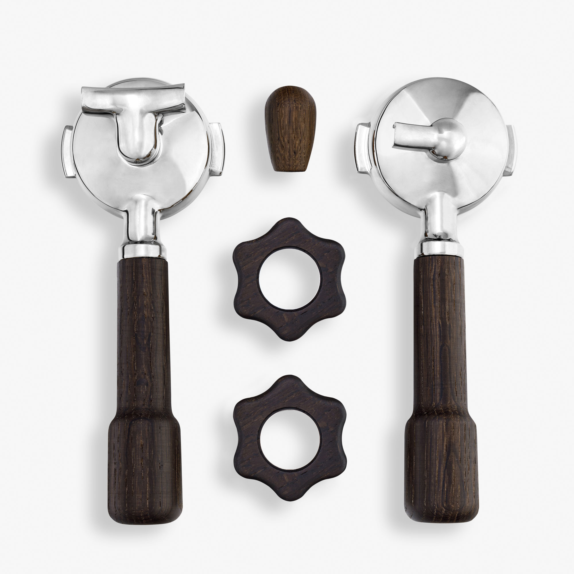 Wiedemann Griffset Classic Drehräder Universal Räuchereiche