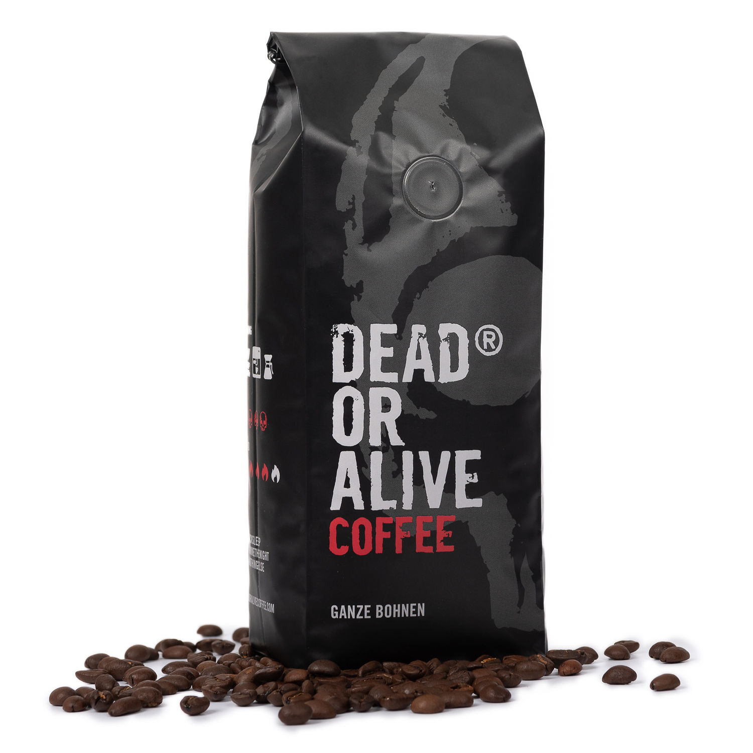 Dead or Alive Coffee Original 6x 500g Bohnen