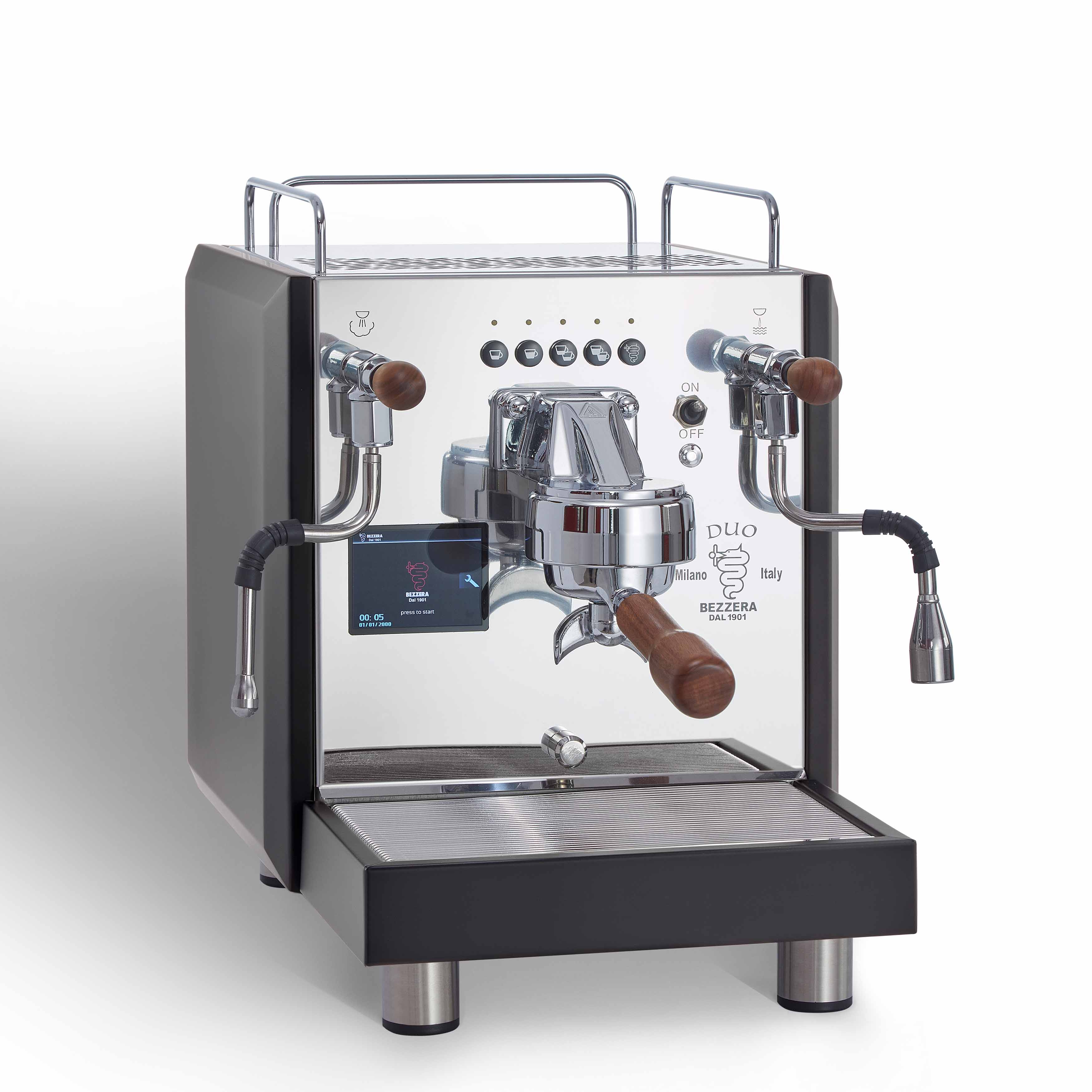 Bezzera DUO DE Schwarz Espressomaschine