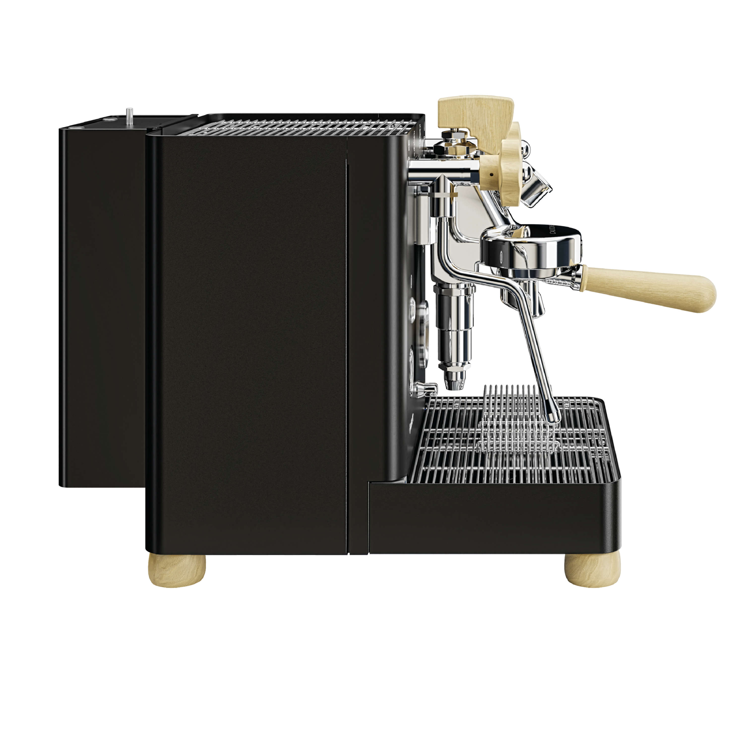 Lelit Bianca PL162T Dualboiler Schwarz V3 Seitenansicht