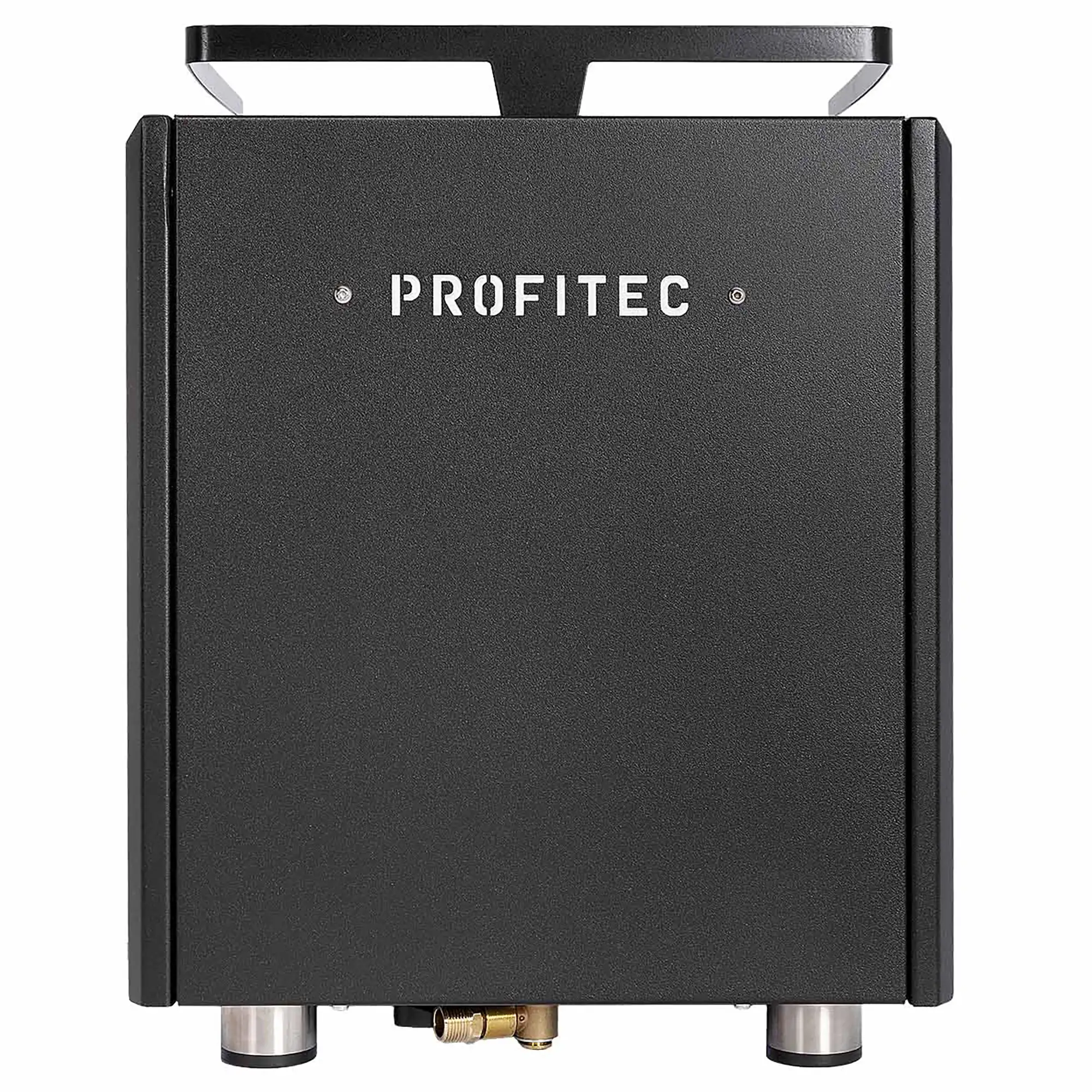 Profitec Drive Dualboiler Schwarz Matt Rückansicht