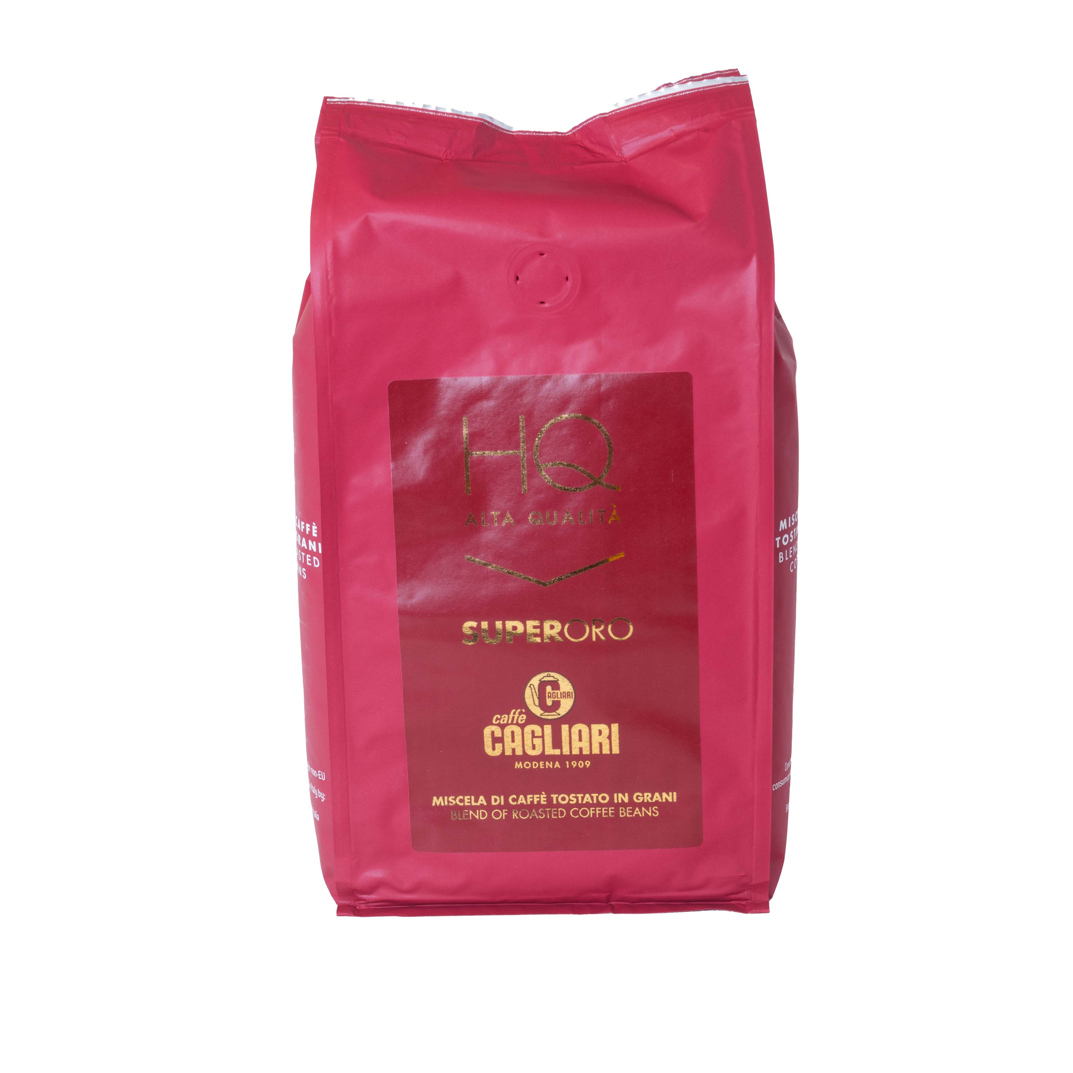 caffe Cagliari Espresso Superoro 500g Bohnen