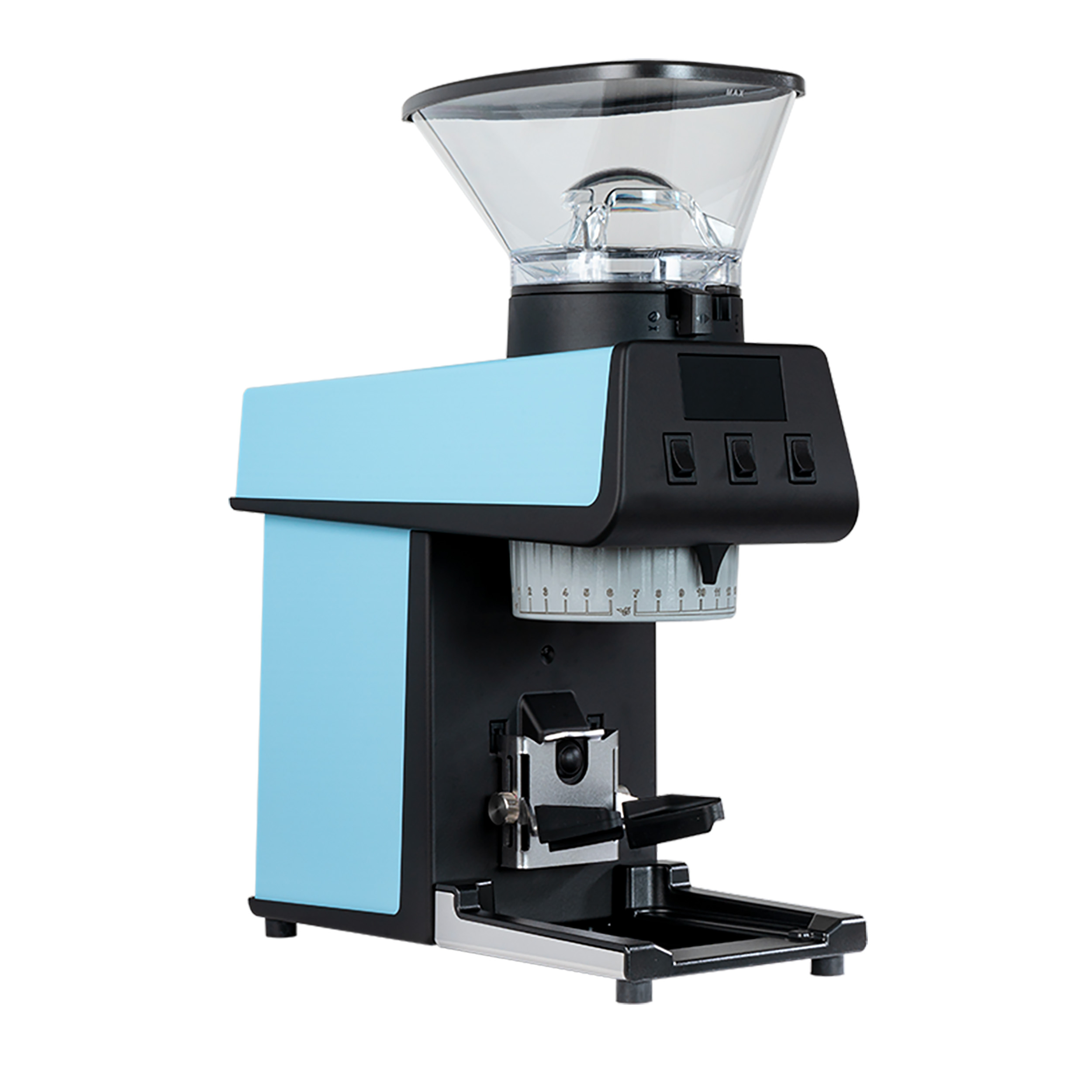 La Marzocco Pico Kaffeemühle Himmelblau Frontansicht