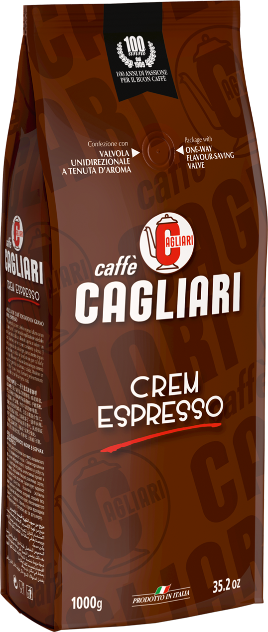 caffe Cagliari CREM Espresso 1kg Bohnen