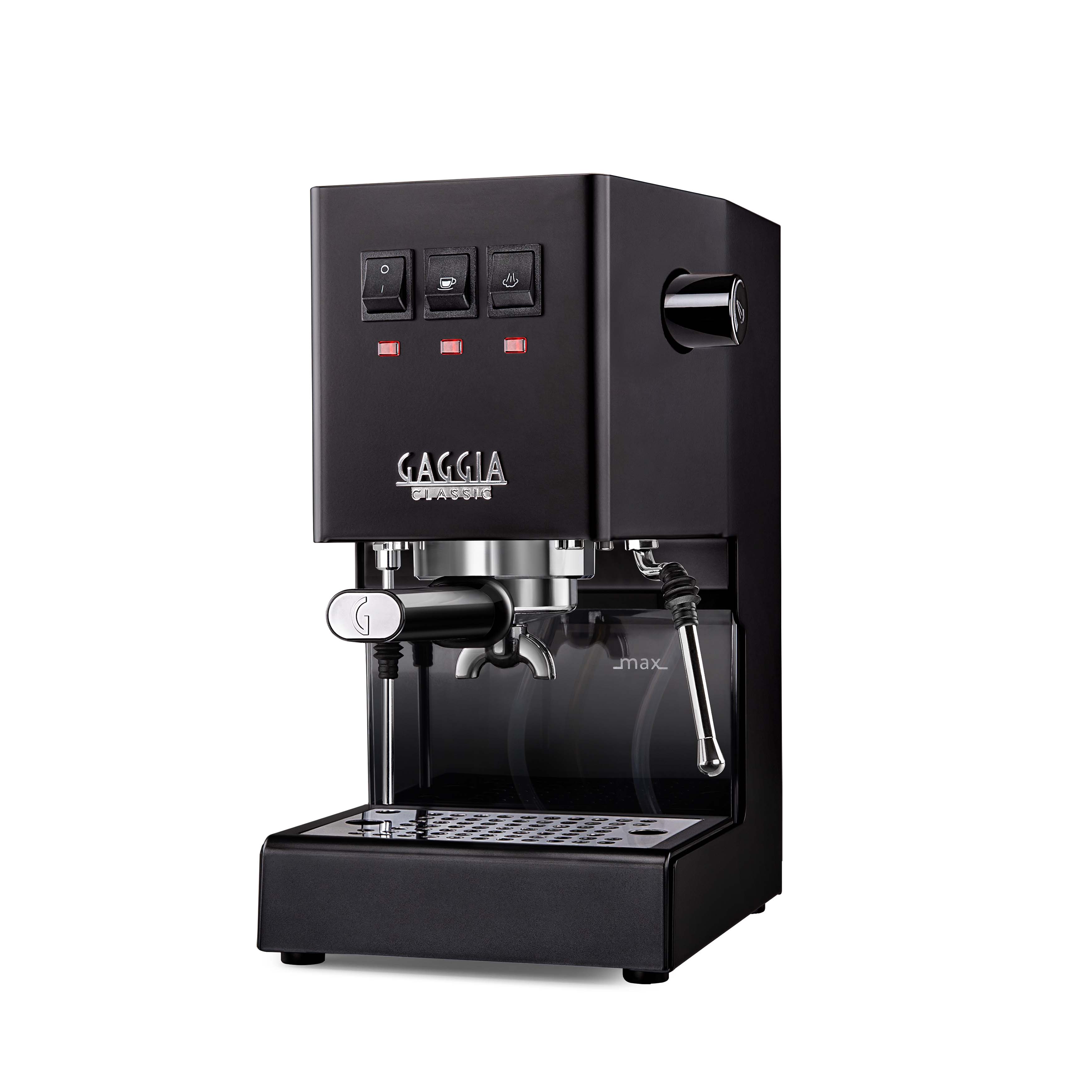 Gaggia Classic Evo Pro E24 Schwarz Siebträgermaschine Hauptansicht