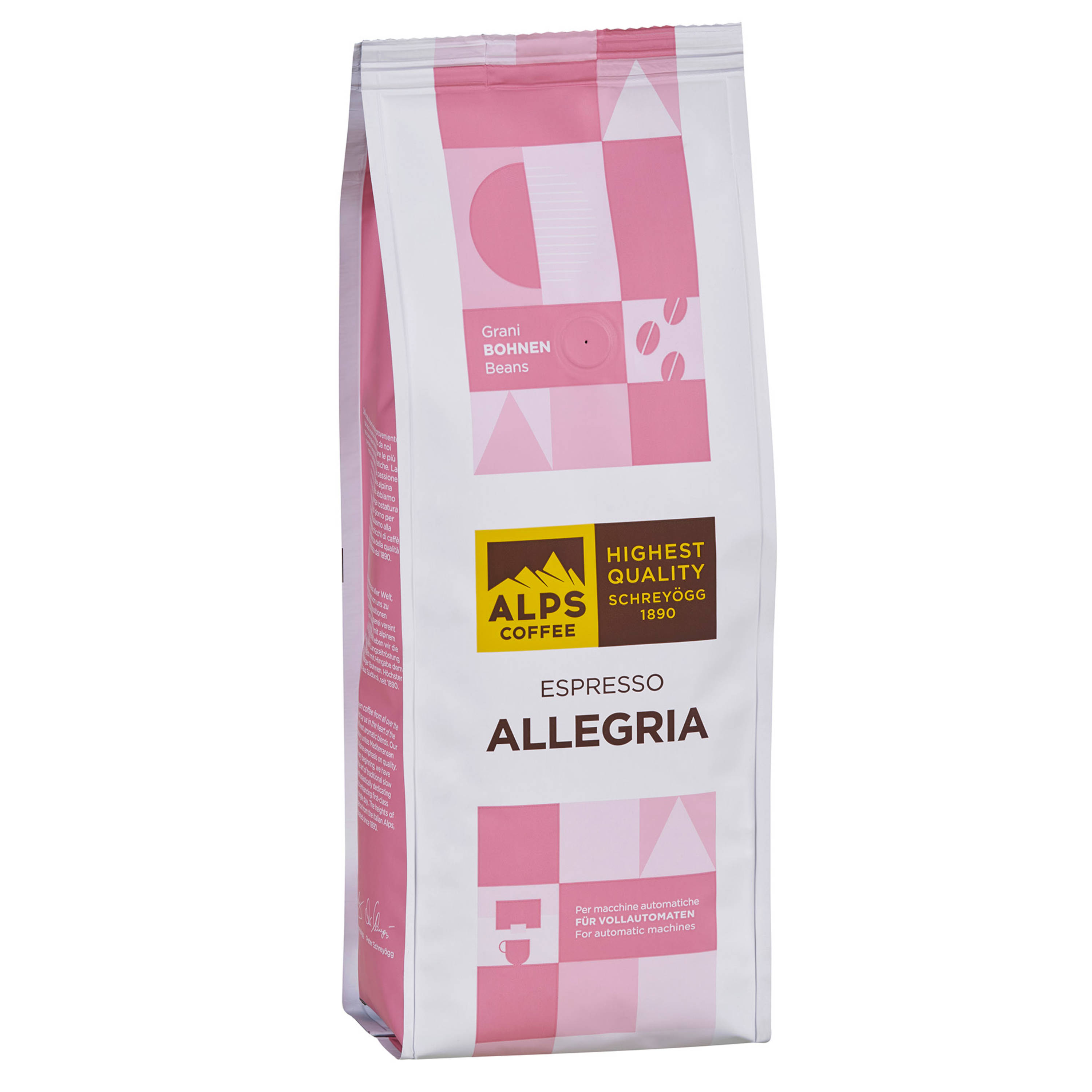 Alps Coffee Allegria Caffè Espresso 500g Bohnen