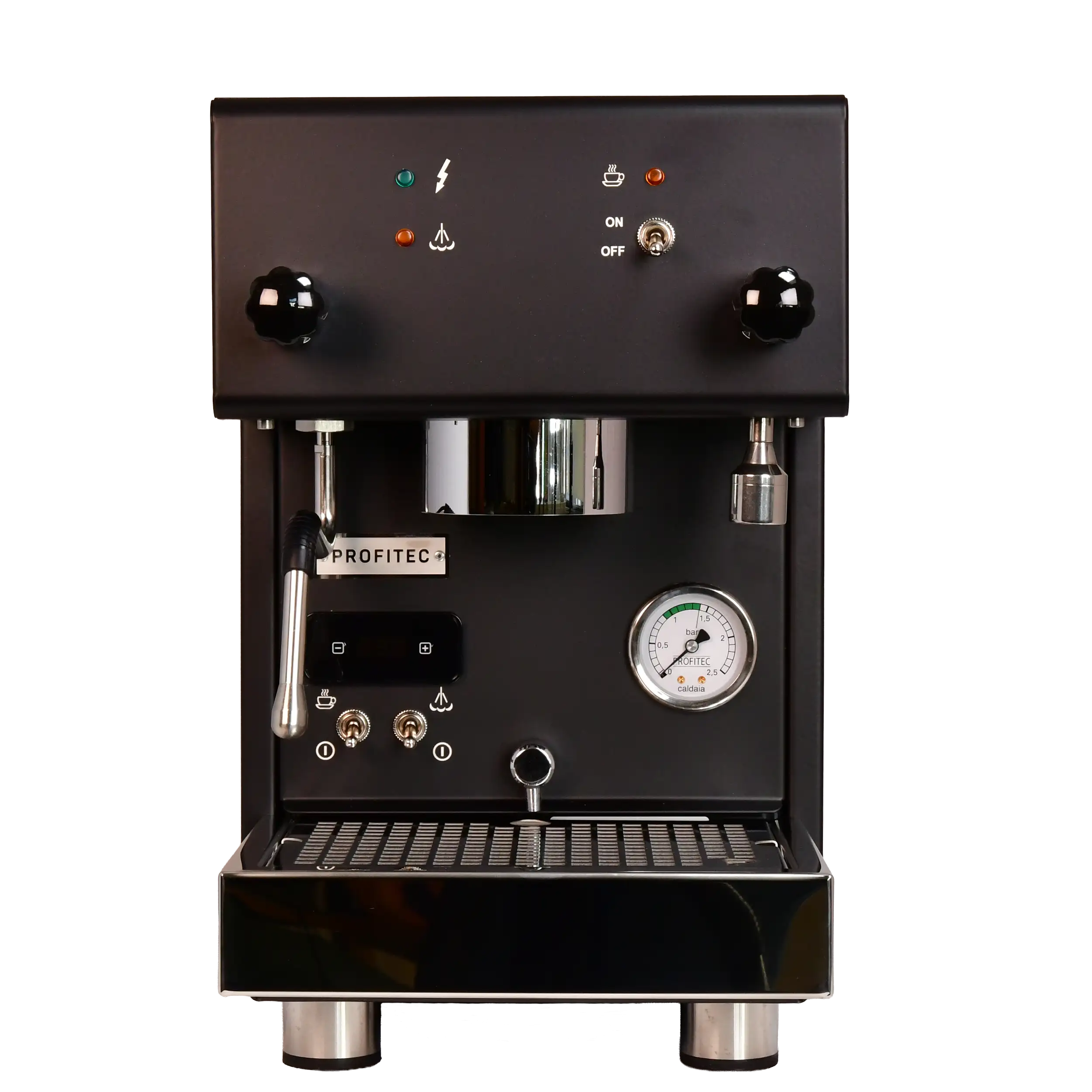 Profitec Pro 300 Dualboiler Frontansicht ohne Siebträger