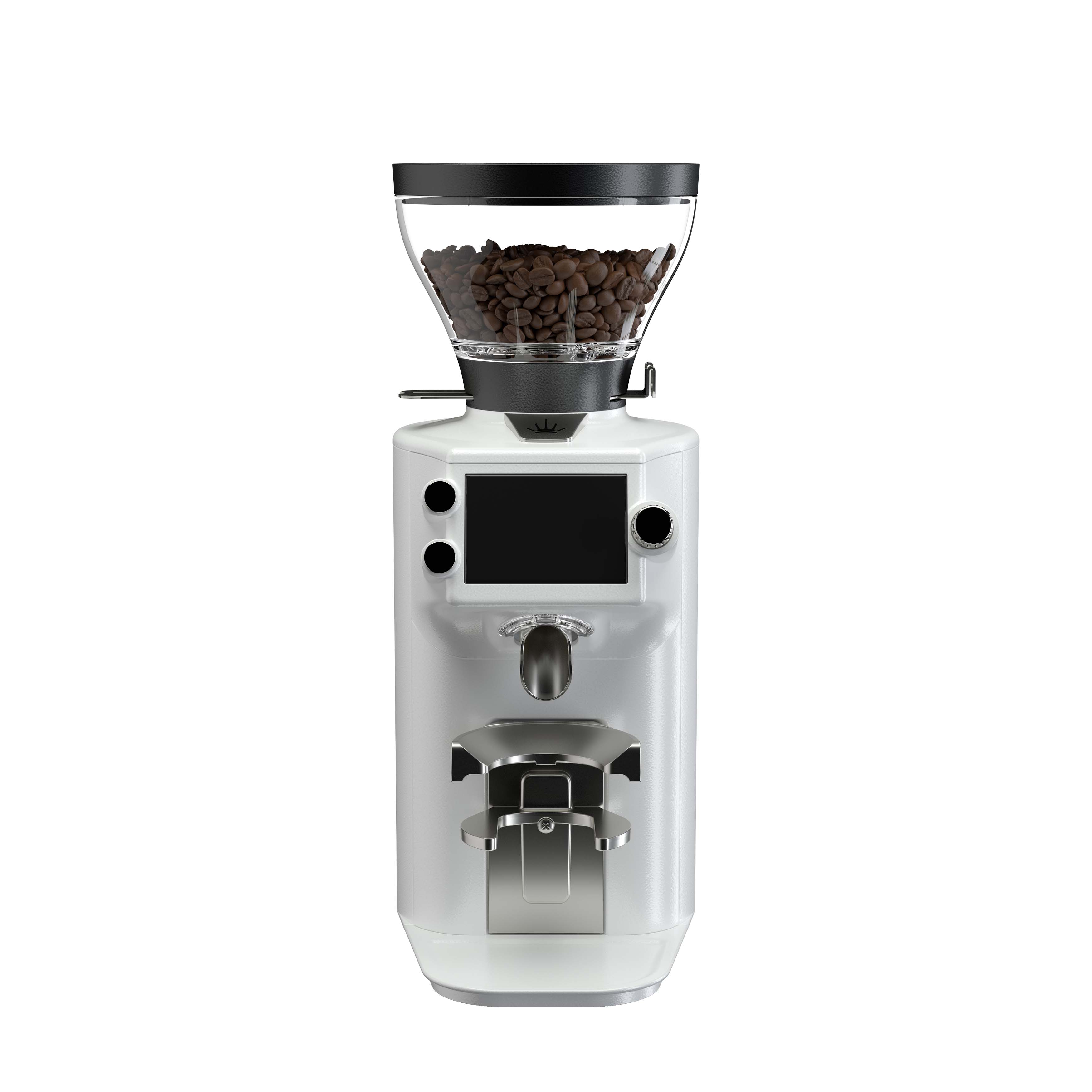 Mahlkönig E64 WS Home Kaffeemühle Weiss Frontansicht