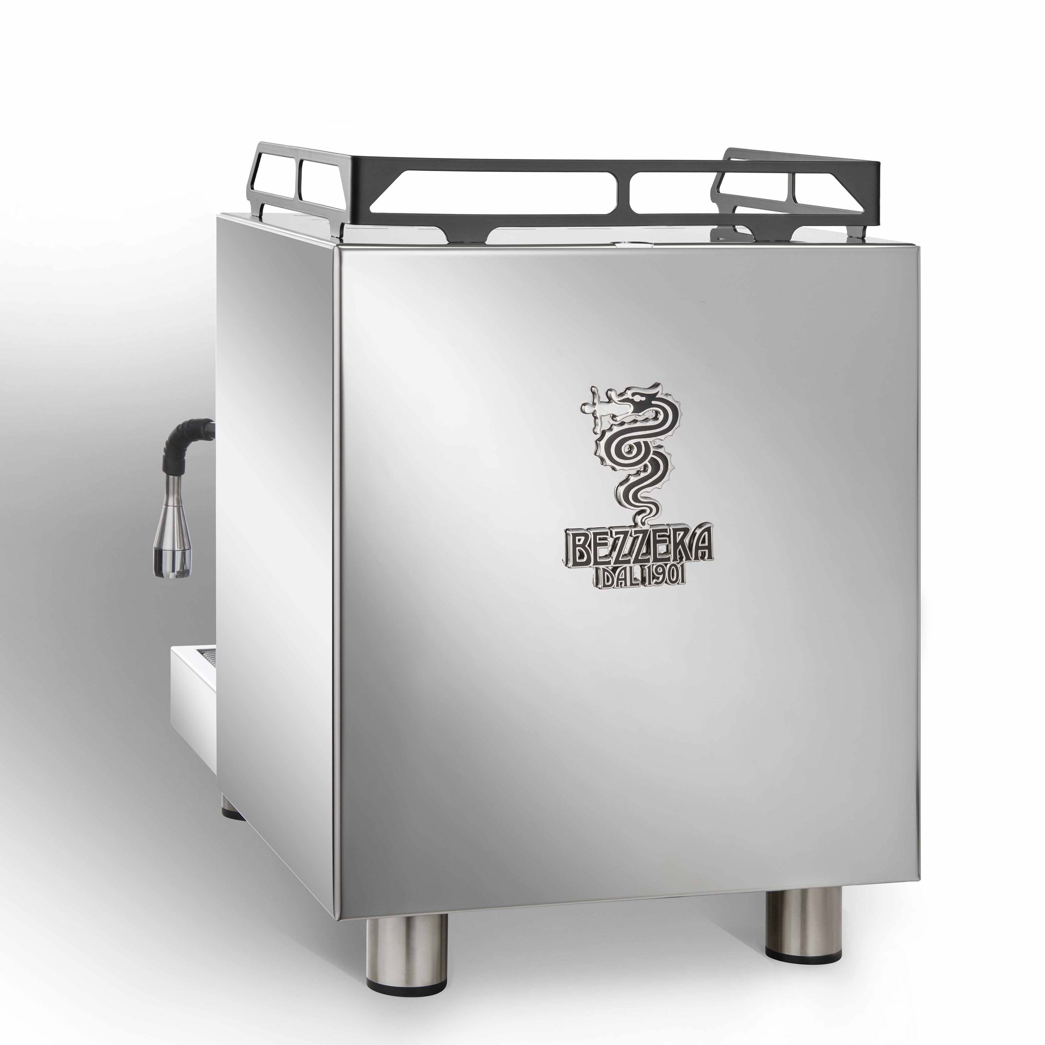 Bezzera Luce S PID Edelstahl Rückansicht