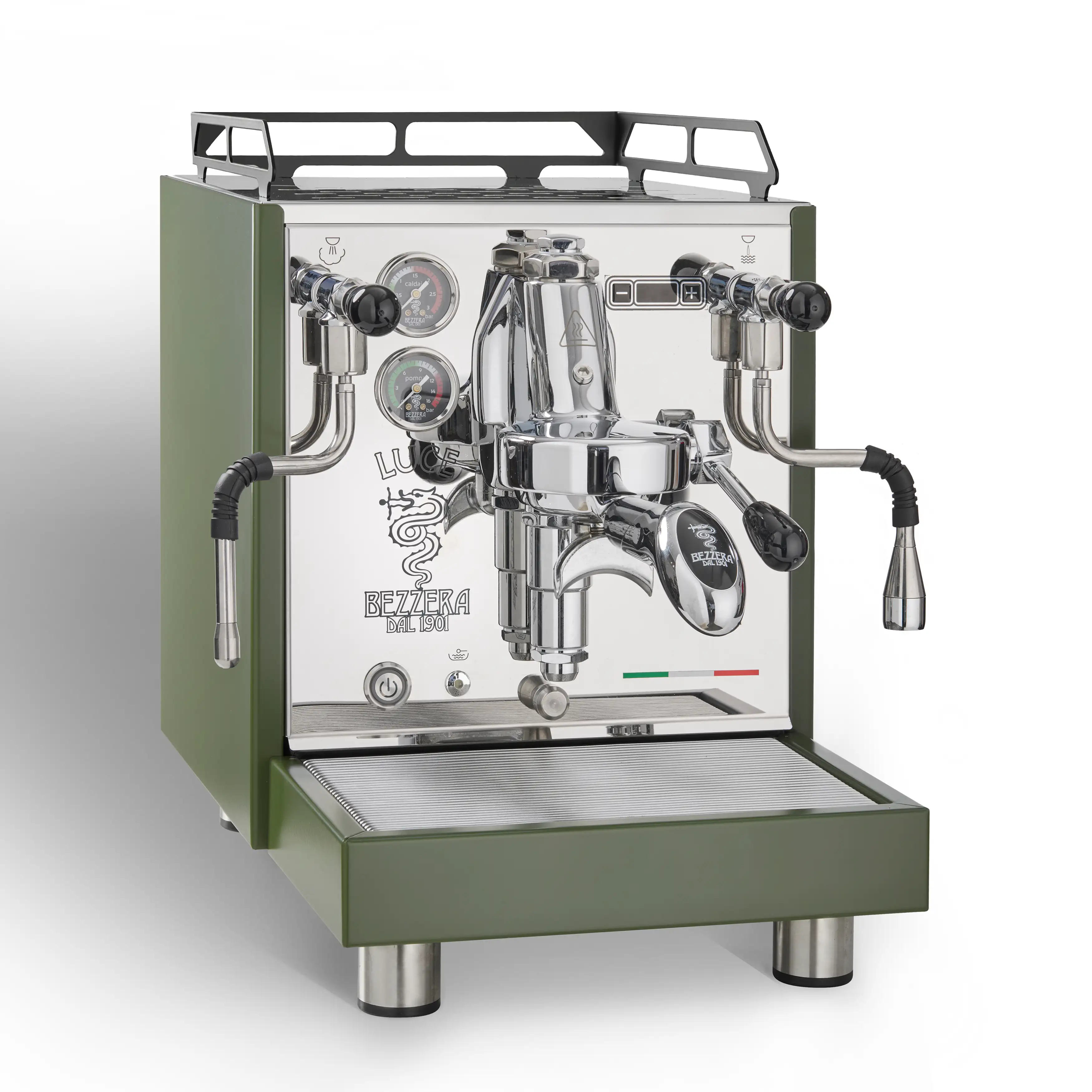Bezzera Luce S PID Grün Frontansicht