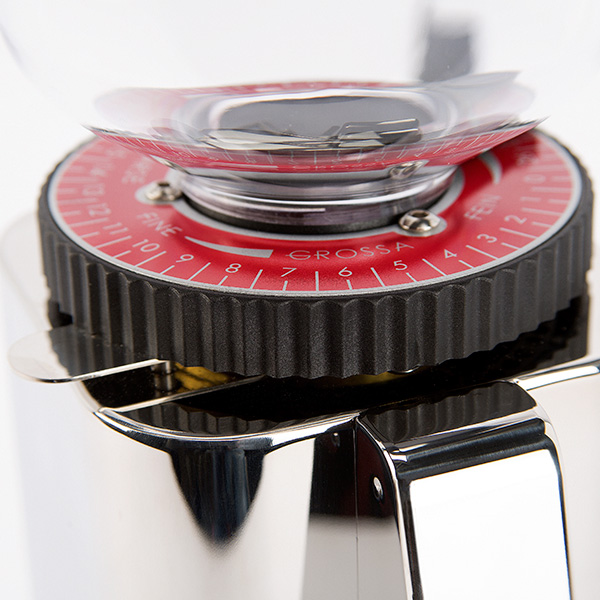 Mahlgrad Einstellung bei der ECM Mühle