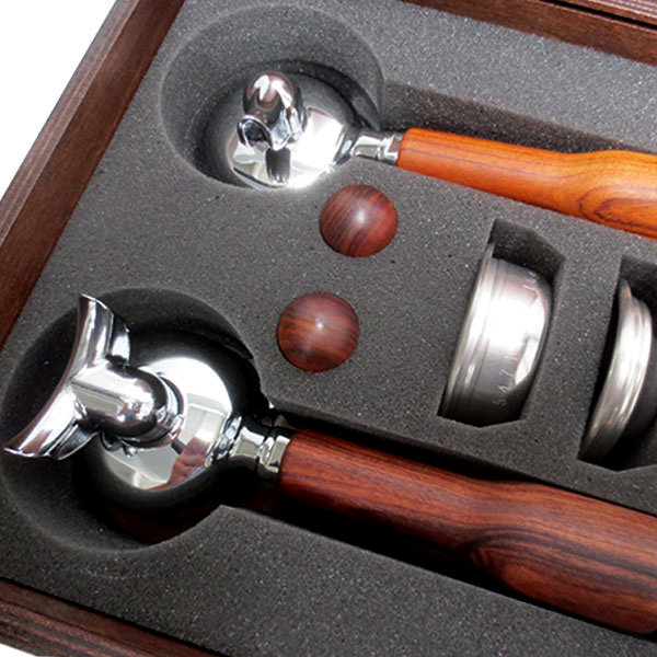 Bezzera Griffset Rosenholz BZ Serie Detailansicht