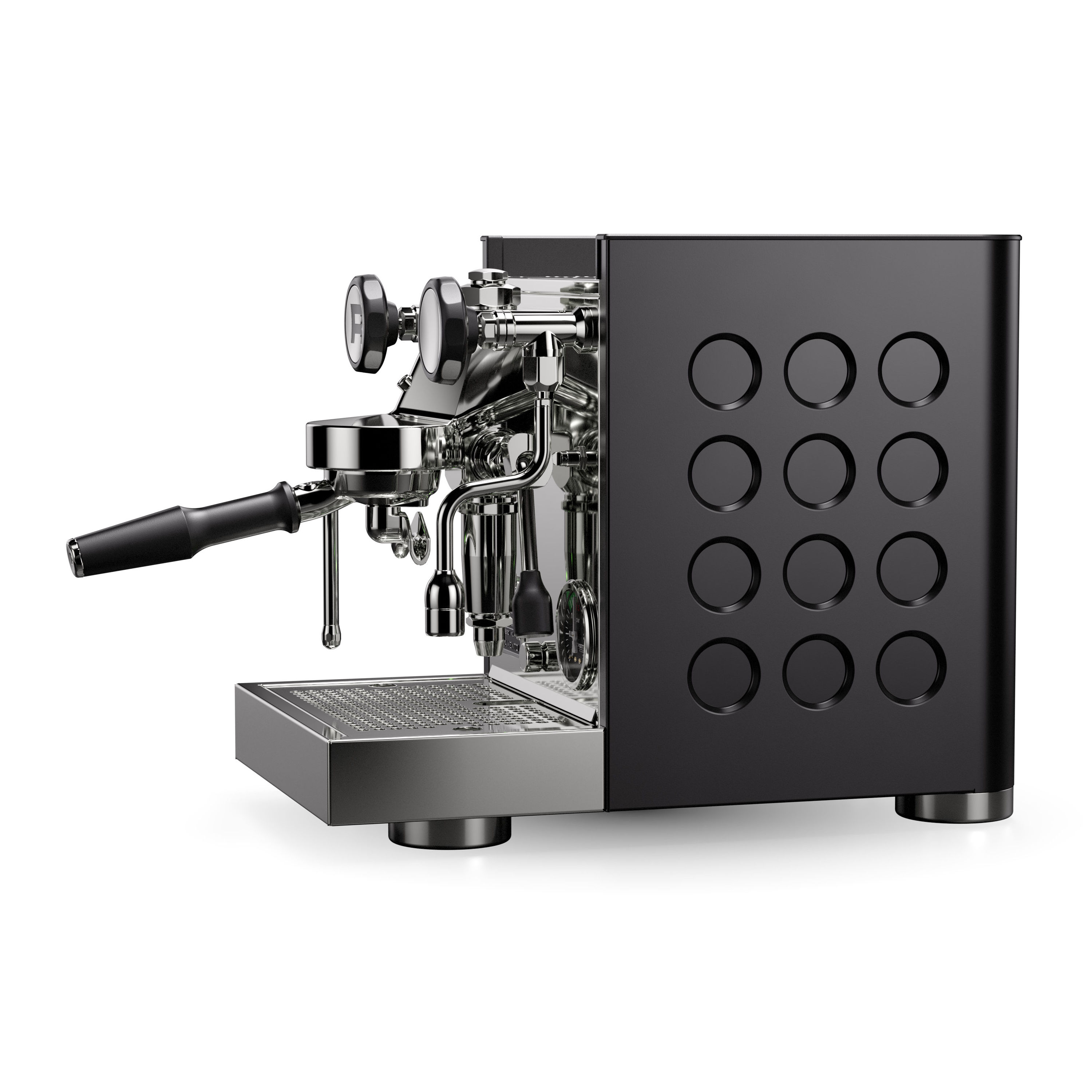 Rocket Appartamento TCA Schwarz Schwarz Seitenansicht