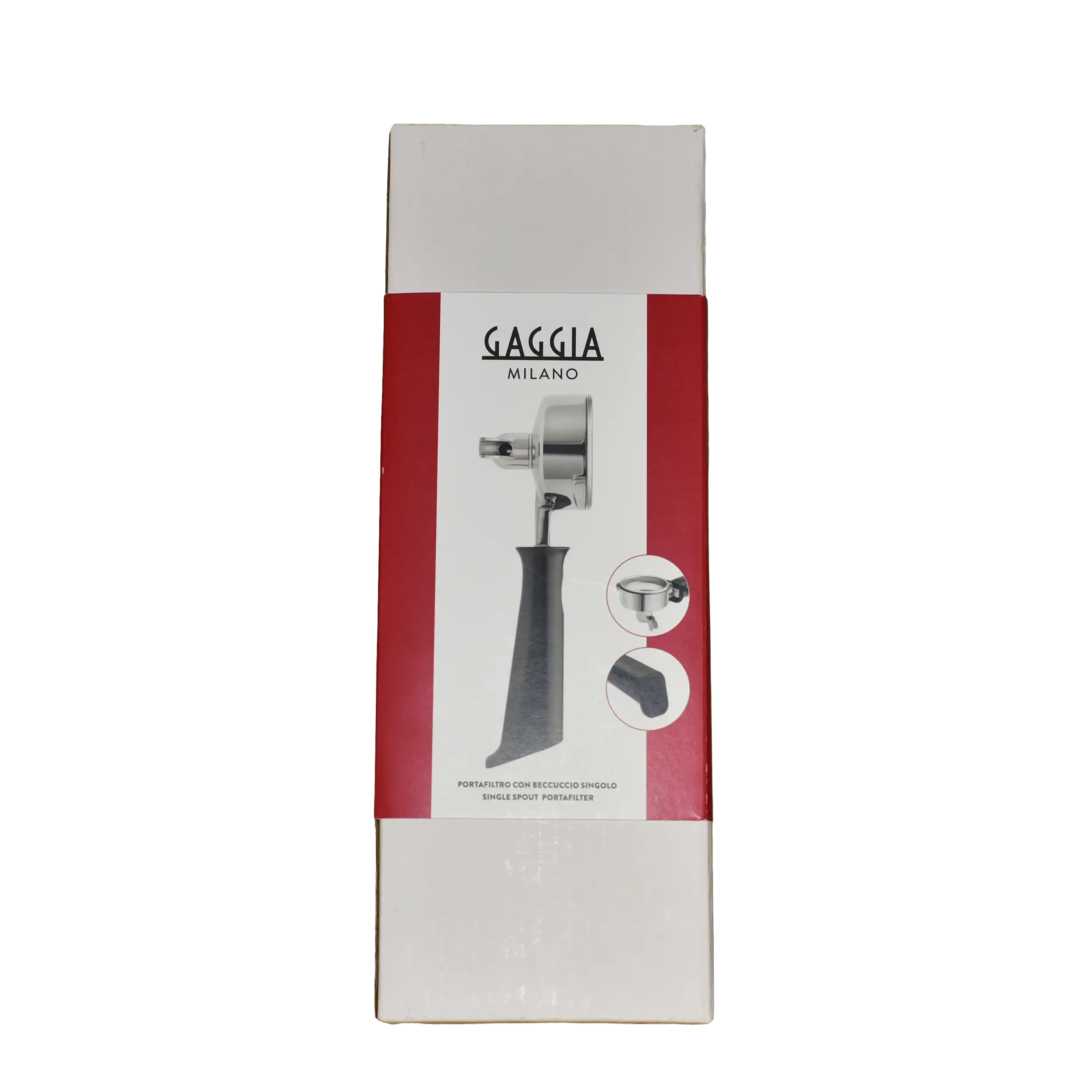 Gaggia Siebträger 1er Auslauf Edelstahl