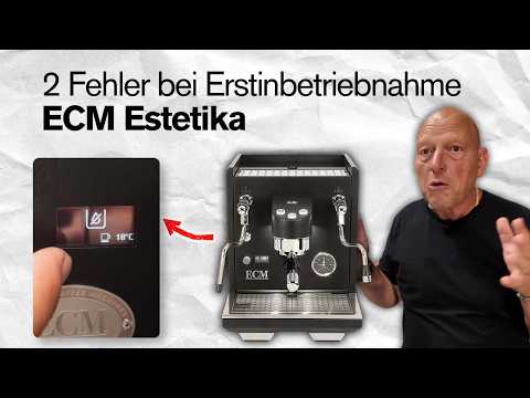 ECM Estetika Dual Boiler Schwarz Exklusiv Line