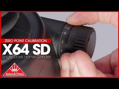 Mahlkönig X64 SD Single Dose Kaffeemühle Schwarz