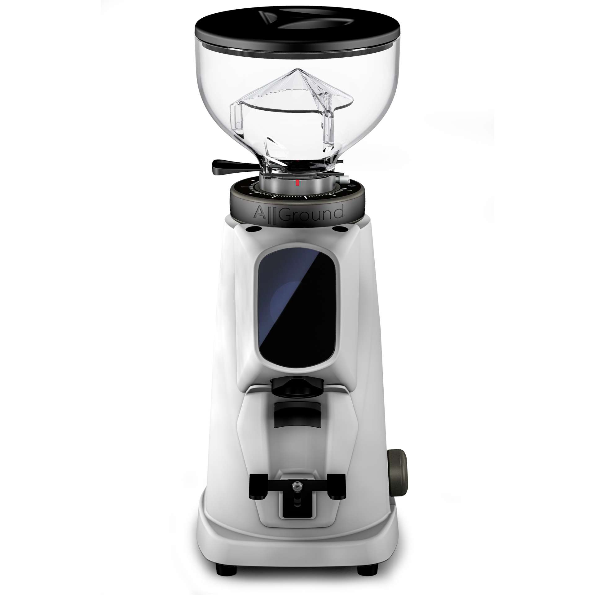Fiorenzato F64 E – Elektrische Dosiermühle Mit Digitalem Display, Silber, 350 W