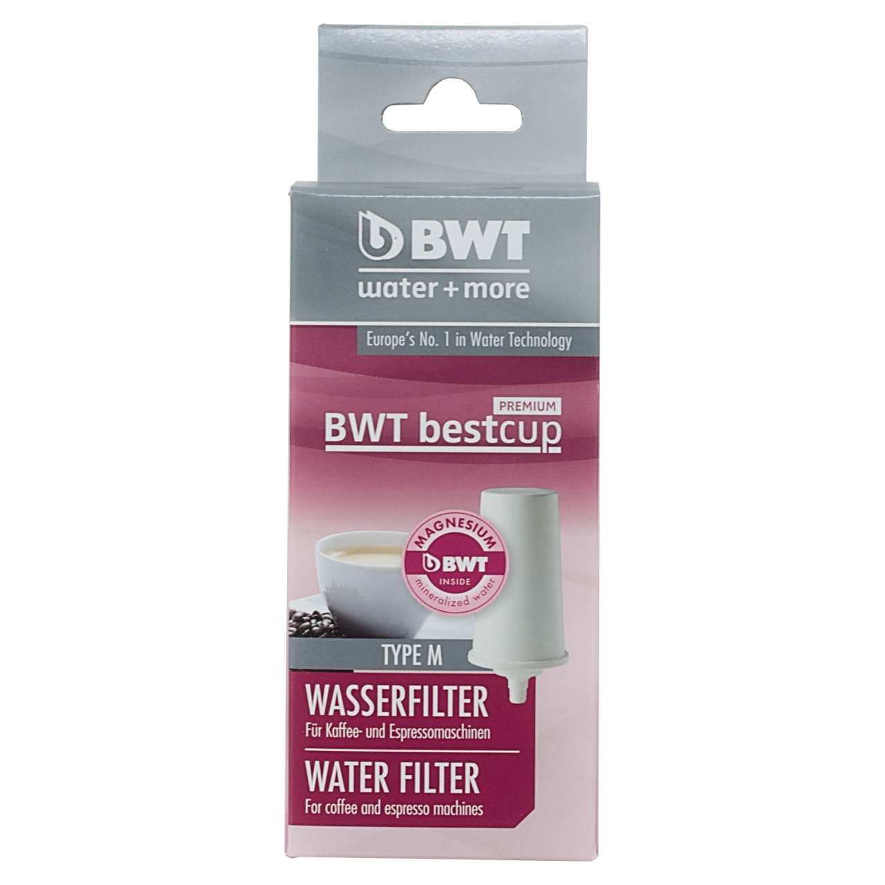 BWT Wasserfilter für Espressomaschinen mit Tank, BWT in Tank Filter