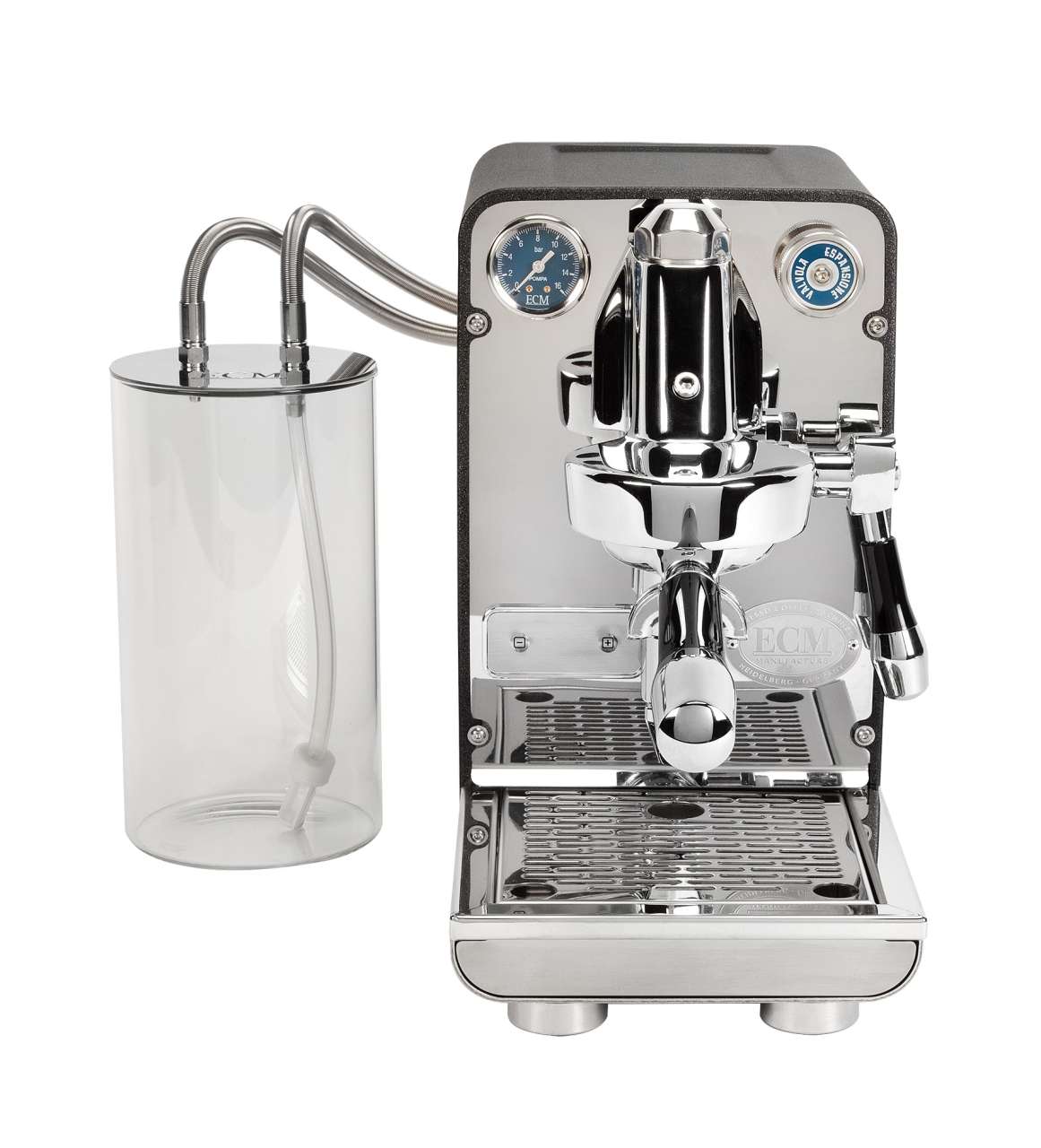 Produktbild von Manometer Für Espressomaschinen – Kaffeemaschinen-Zubehör Typ A, Schwarz, ABS